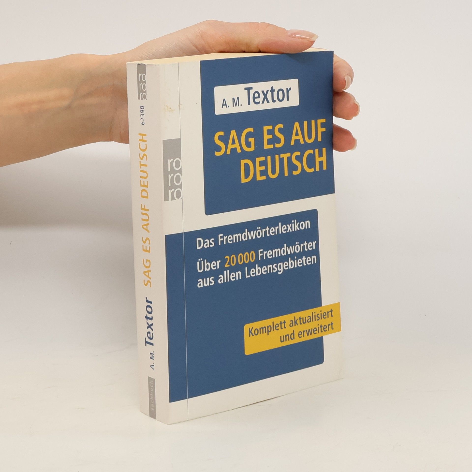 Annemarie Weber Sag es auf Deutsch