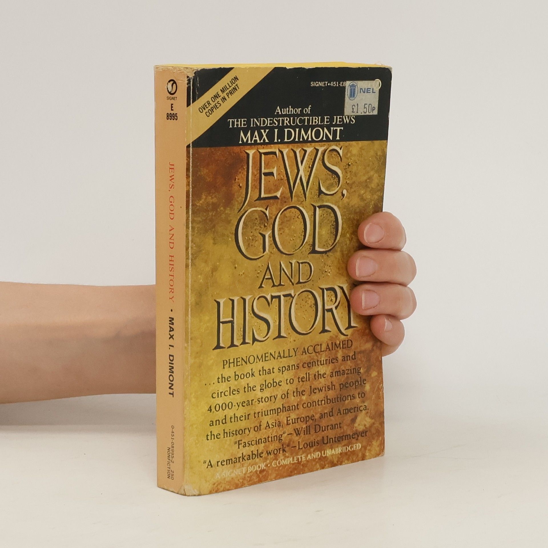Max I. Dimont Jews, God and History