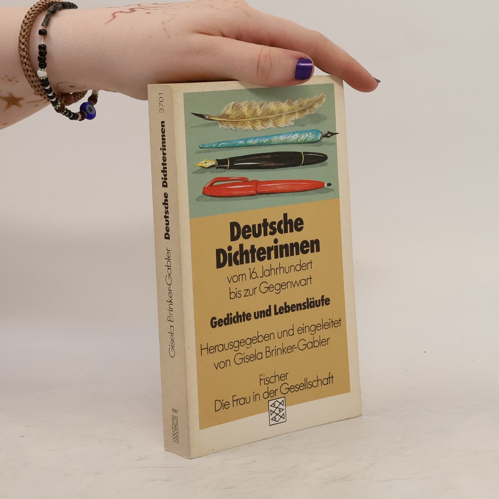 Gisela Brinker Gabler Deutsche Dichterinnen vom 16. Jahrhundert bis zur Gegenwart