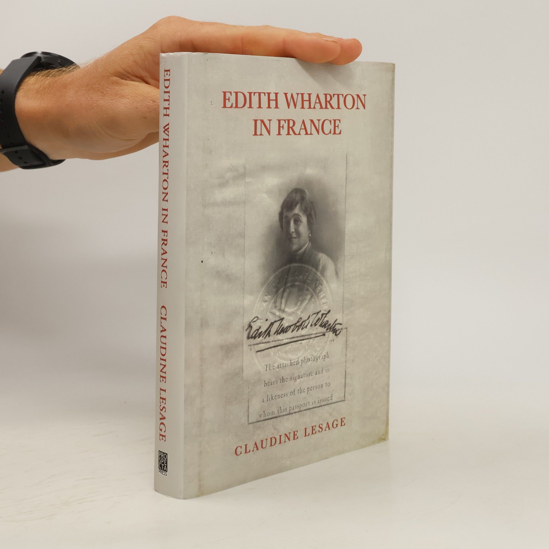 Claudine Lesage Edith Wharton in France