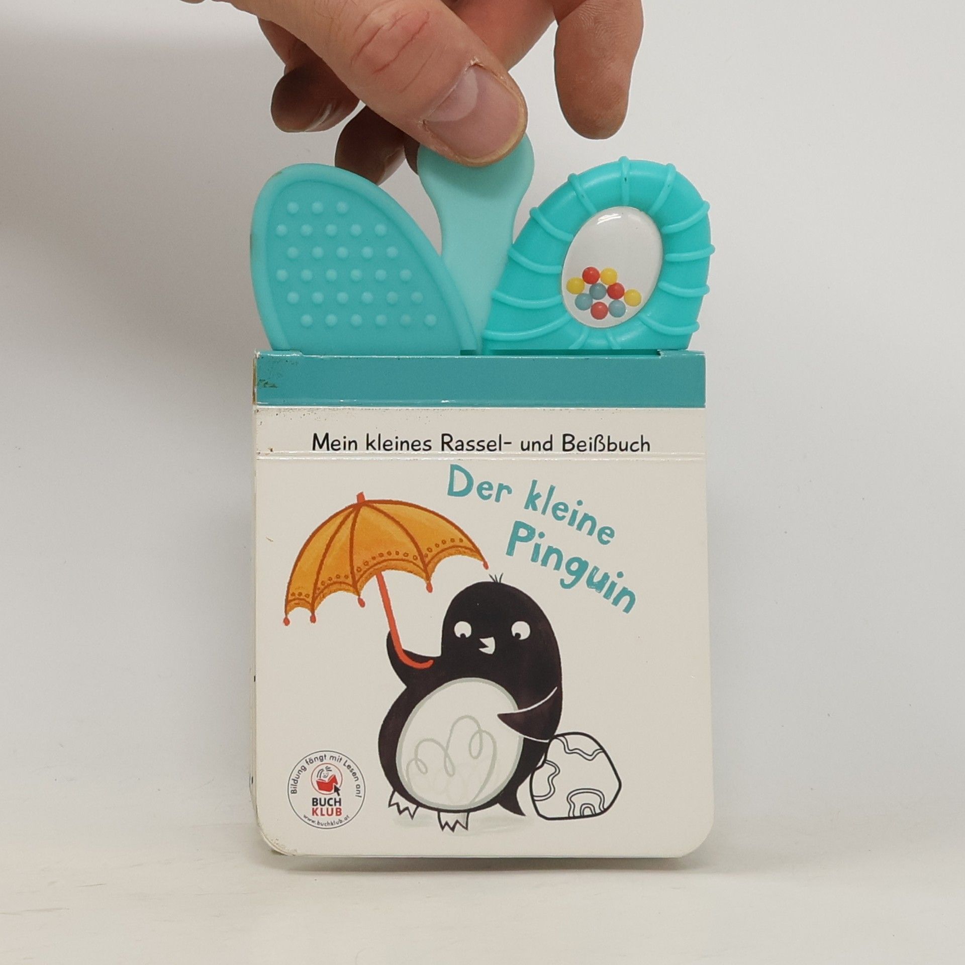 Autorenkollektiv Mein kleines Rassel-und Beißbuch. Der kleine Pinguin