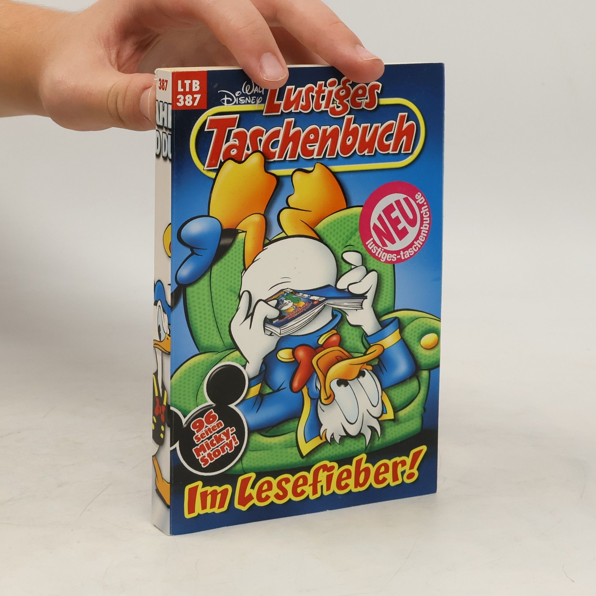 Walt Disney Lustiges Taschenbuch 387. Im Lesefieber!