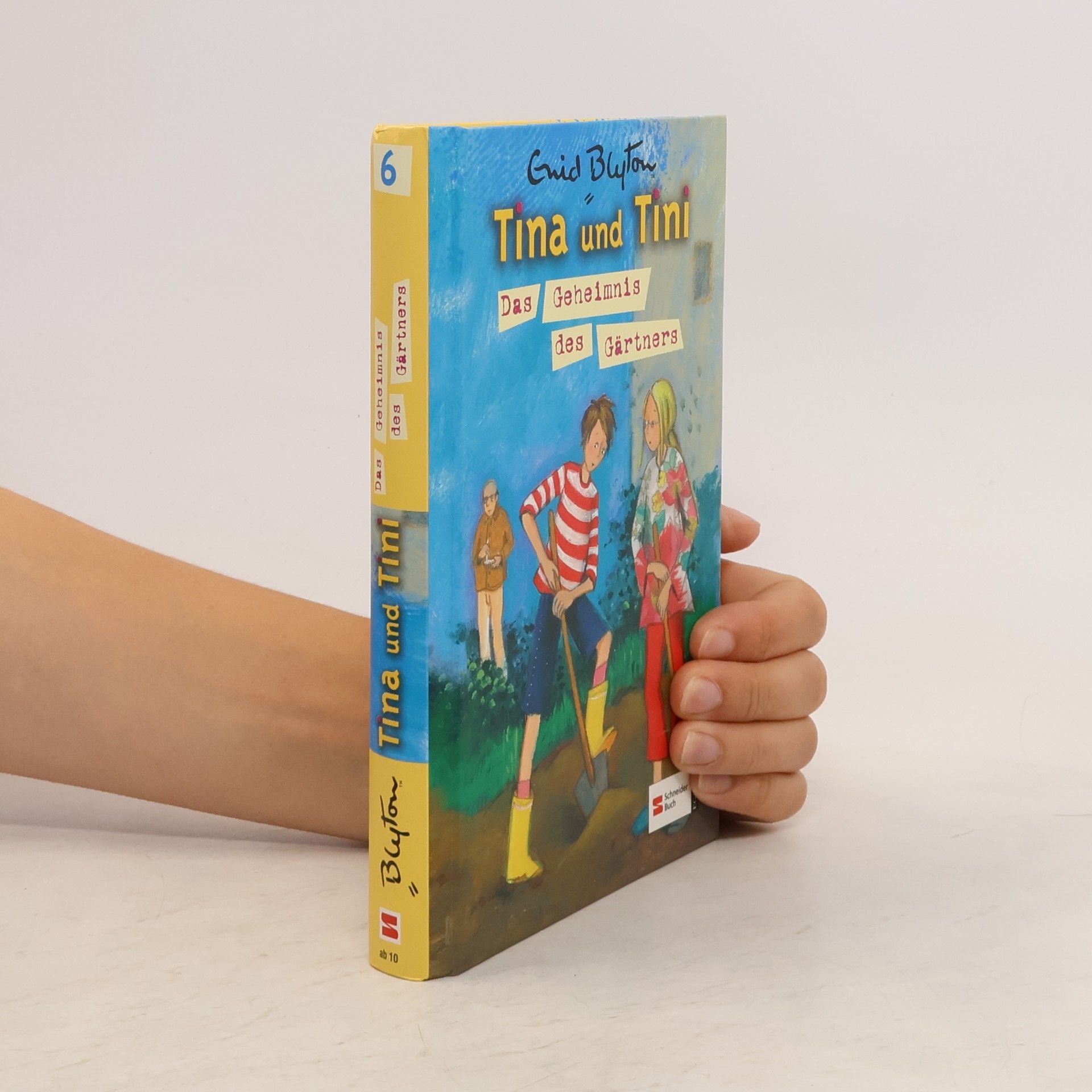 Enid Blyton Tina und Tini und das Geheimnis des Gärtners. Band 6