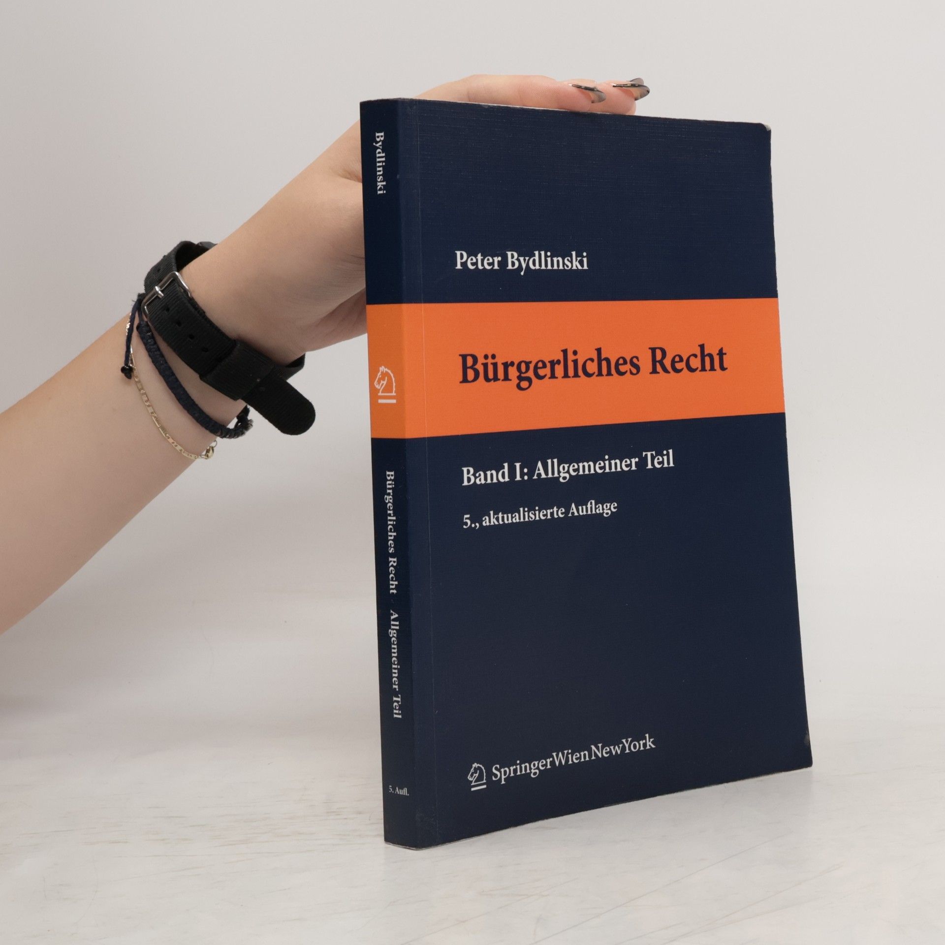 Peter Bydlinski Bürgerliches Recht I. Allgemeiner Teil