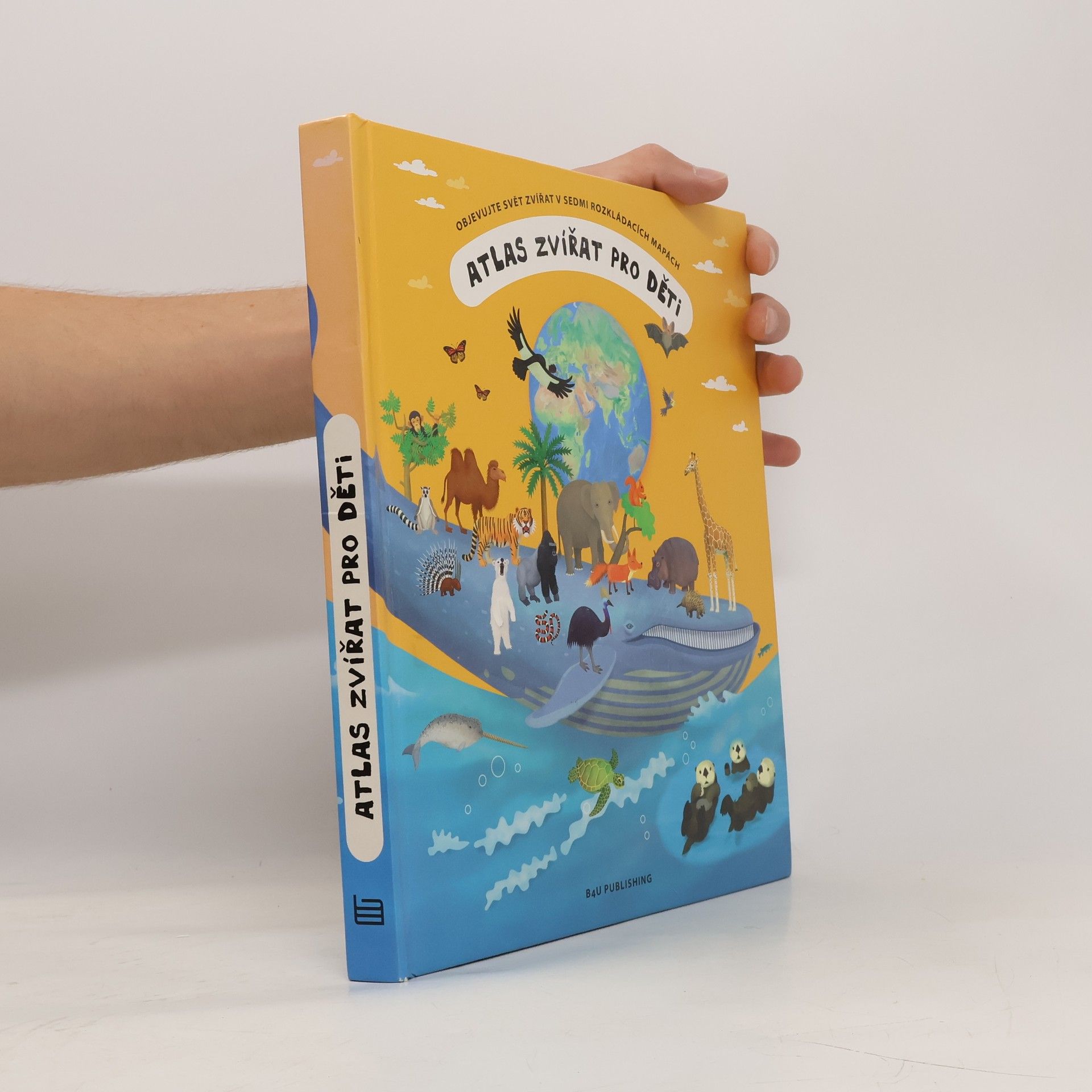 Tomáš Tůma Atlas zvířat pro děti : objevujte svět zvířat v sedmi rozkládacích mapách
