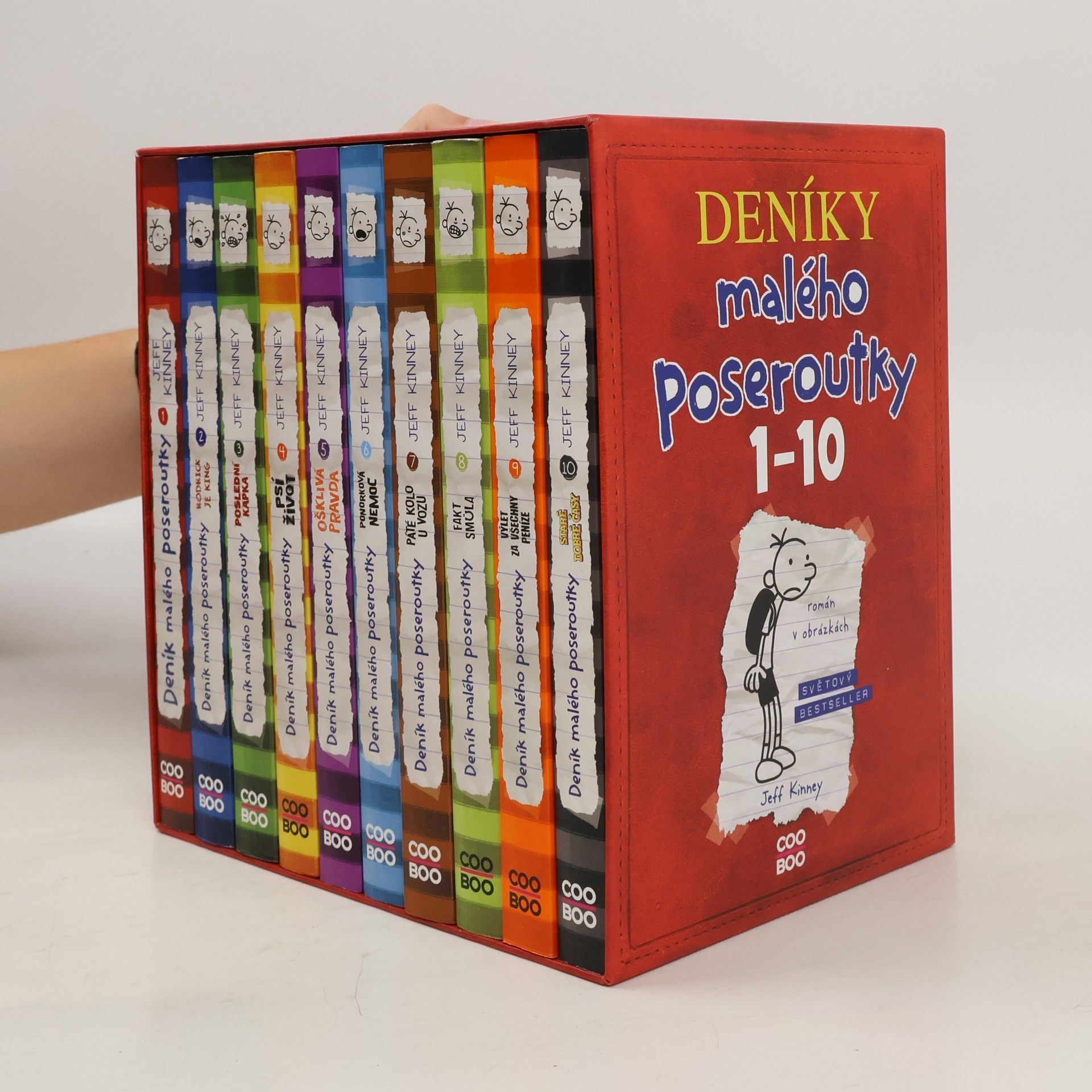 Jeff Kinney Deník malého poseroutky 1-10
