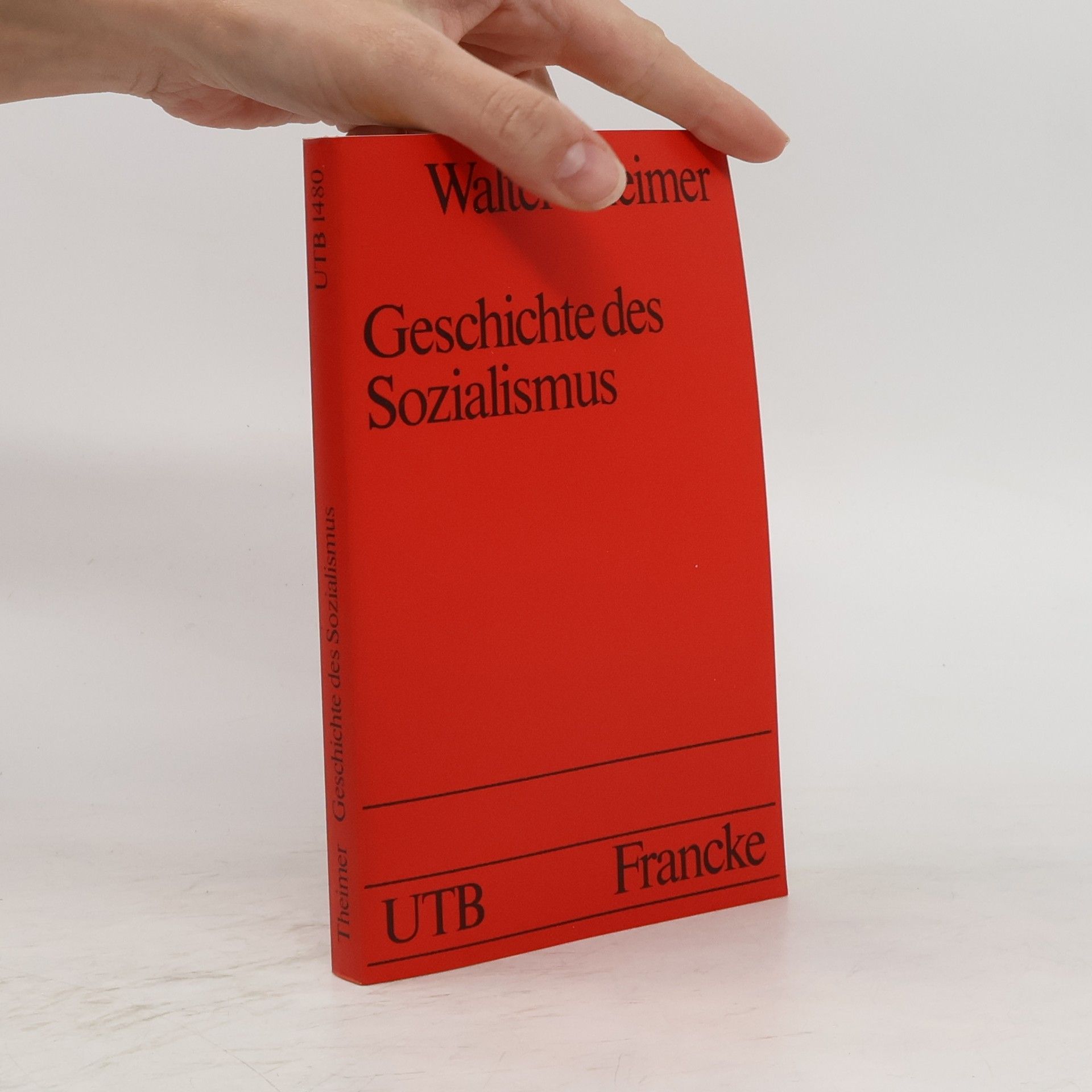 Walter Theimer Geschichte des Sozialismus
