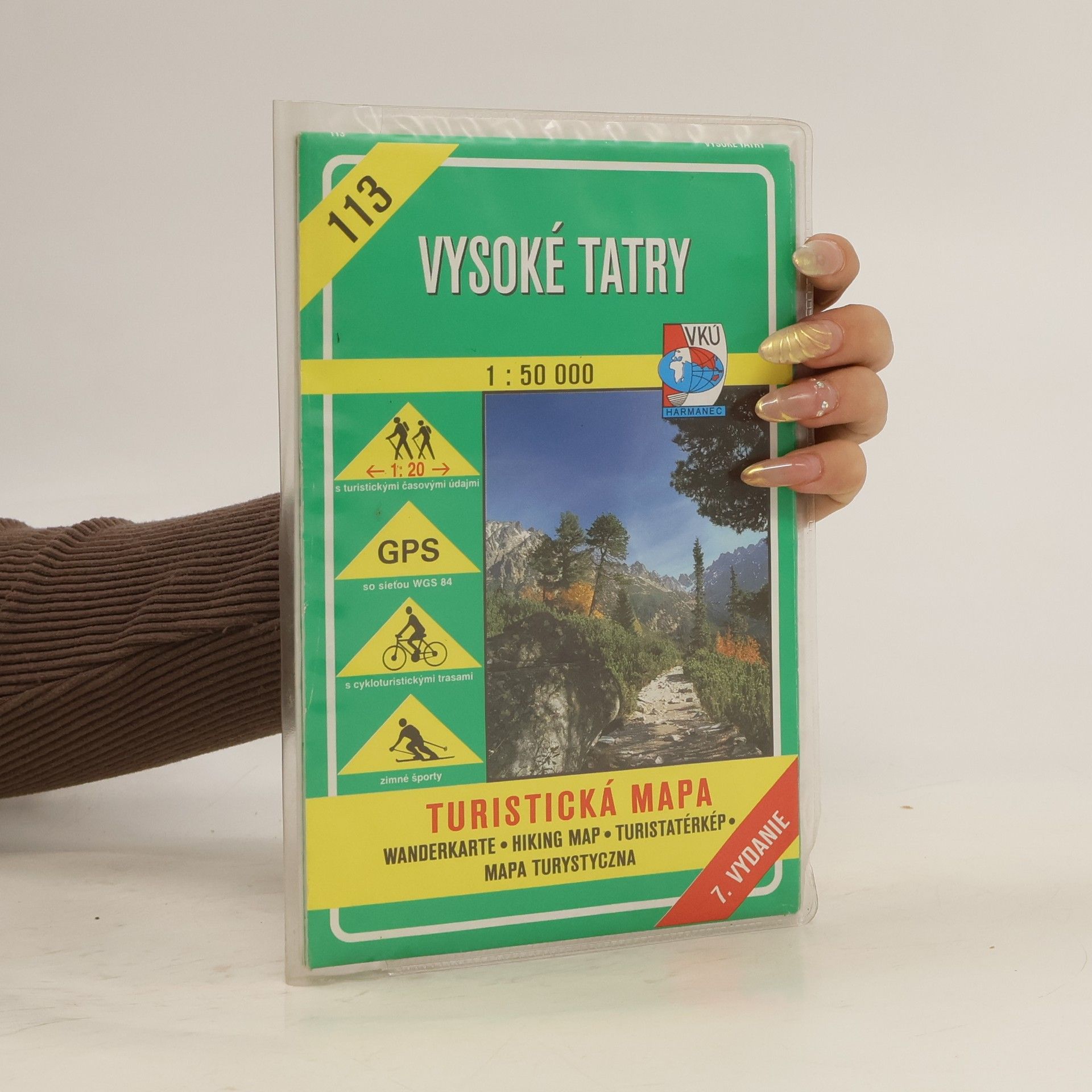 kolektiv Vysoké Tatry. Turistická mapa 1:50 000