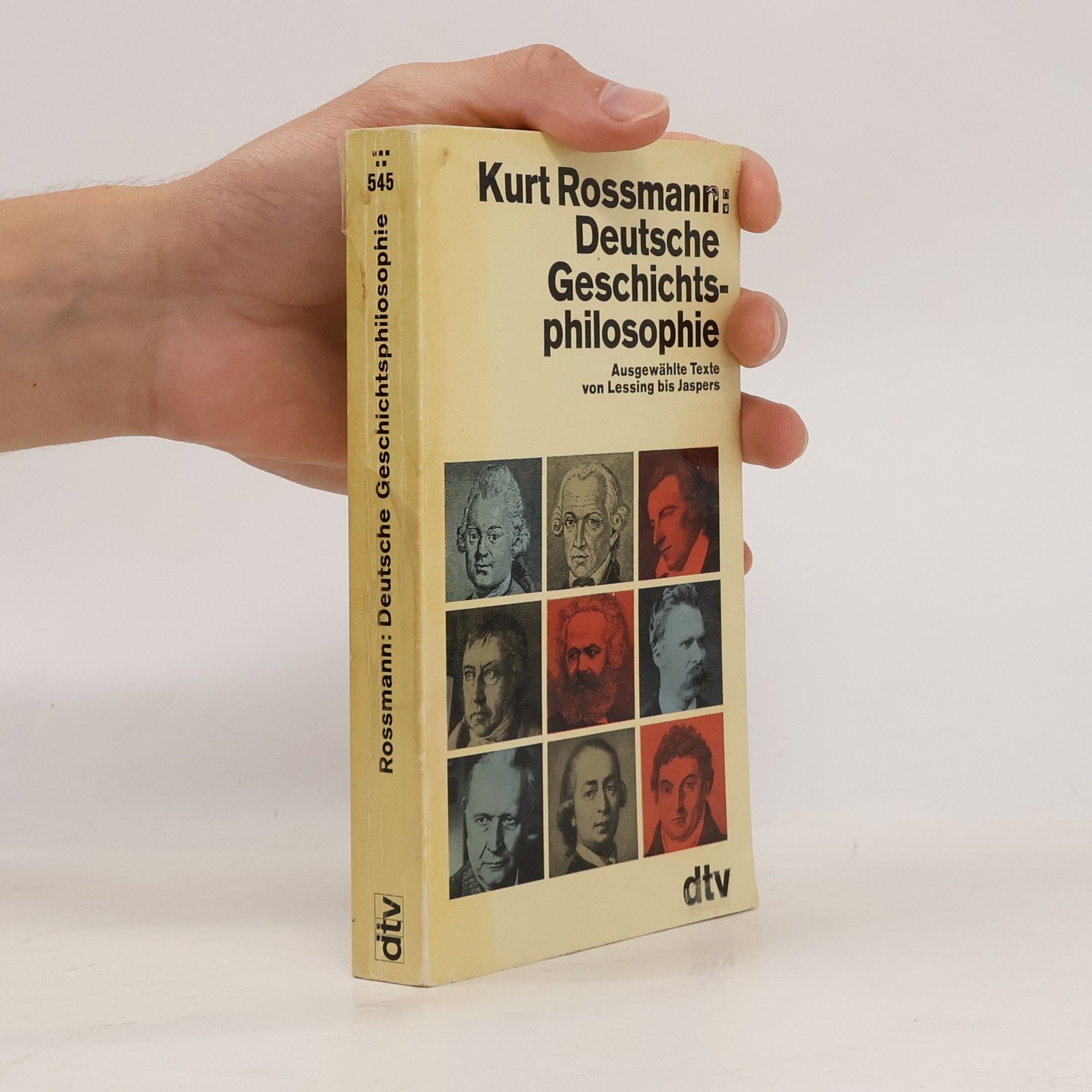 Kurt Rossmann Deutsche Geschichtsphilosophie