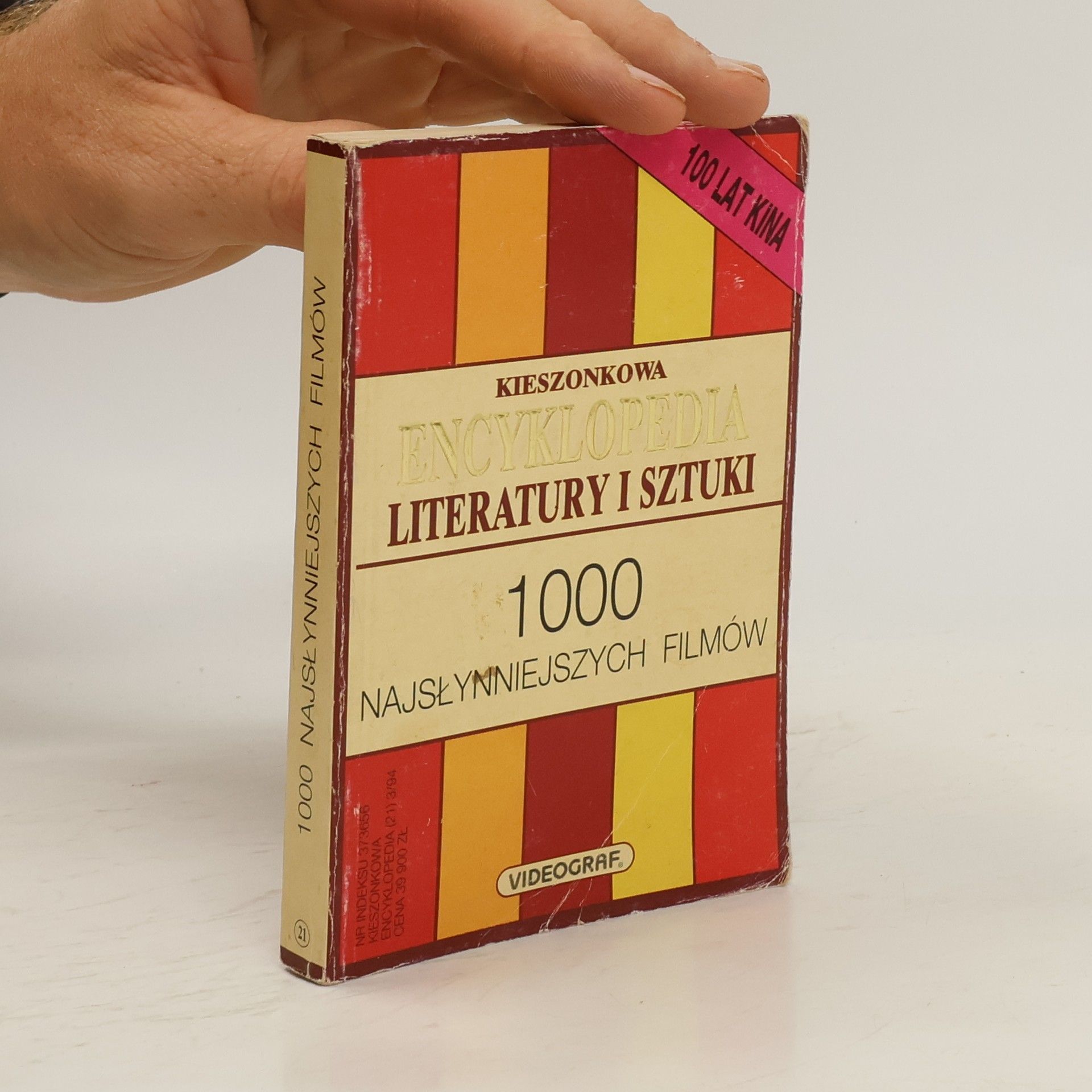 Jan F. Lewandowski Kieszonkowa Encyklopedia Literatury i Sztuki. 1000 najsłynniejszych filmów