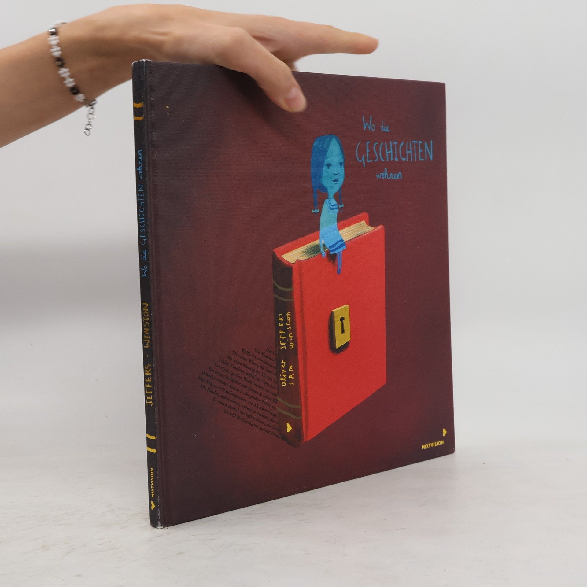 Oliver Jeffers Wo die Geschichten wohnen
