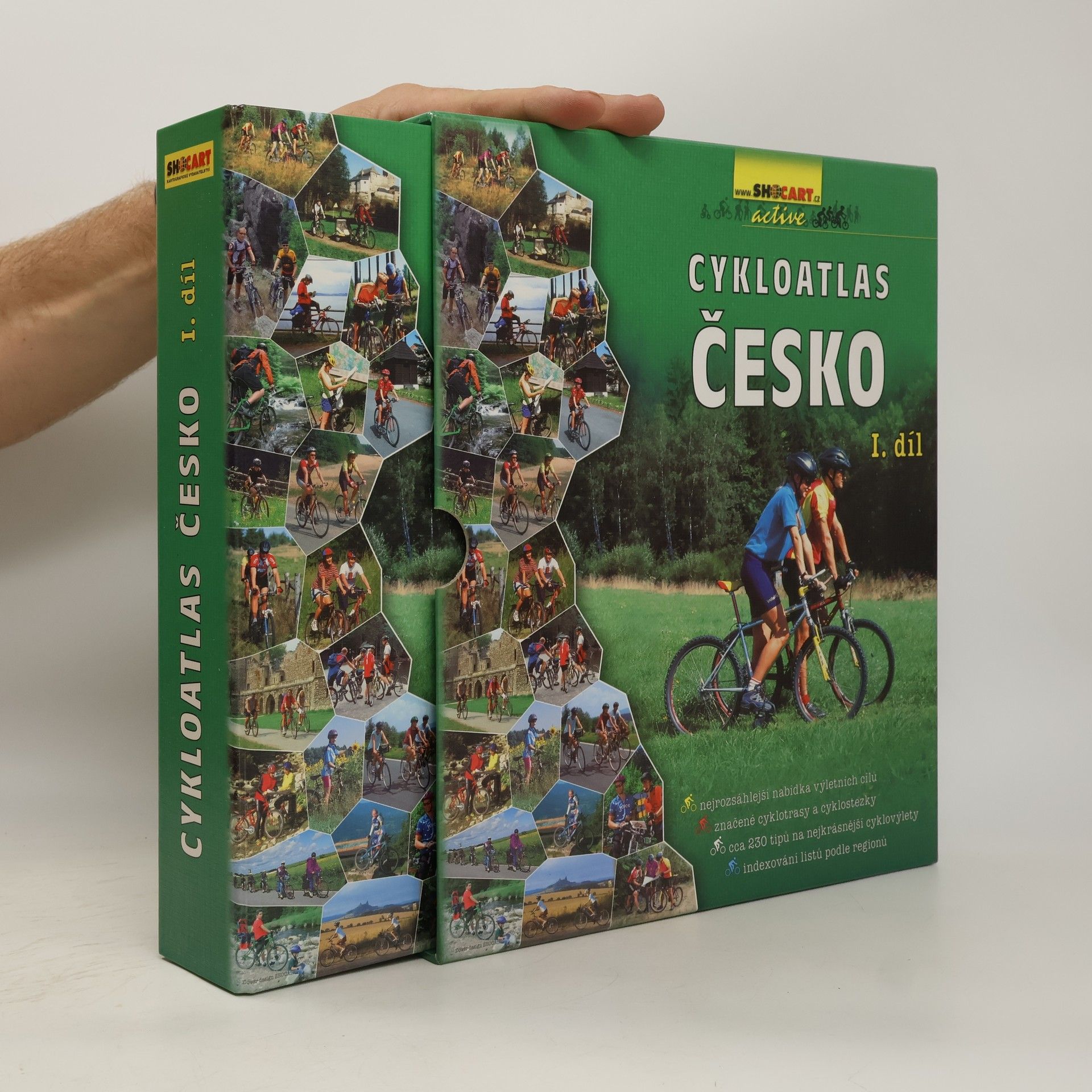 Šafránek Jiří Cykloatlas Česko. 1. díl