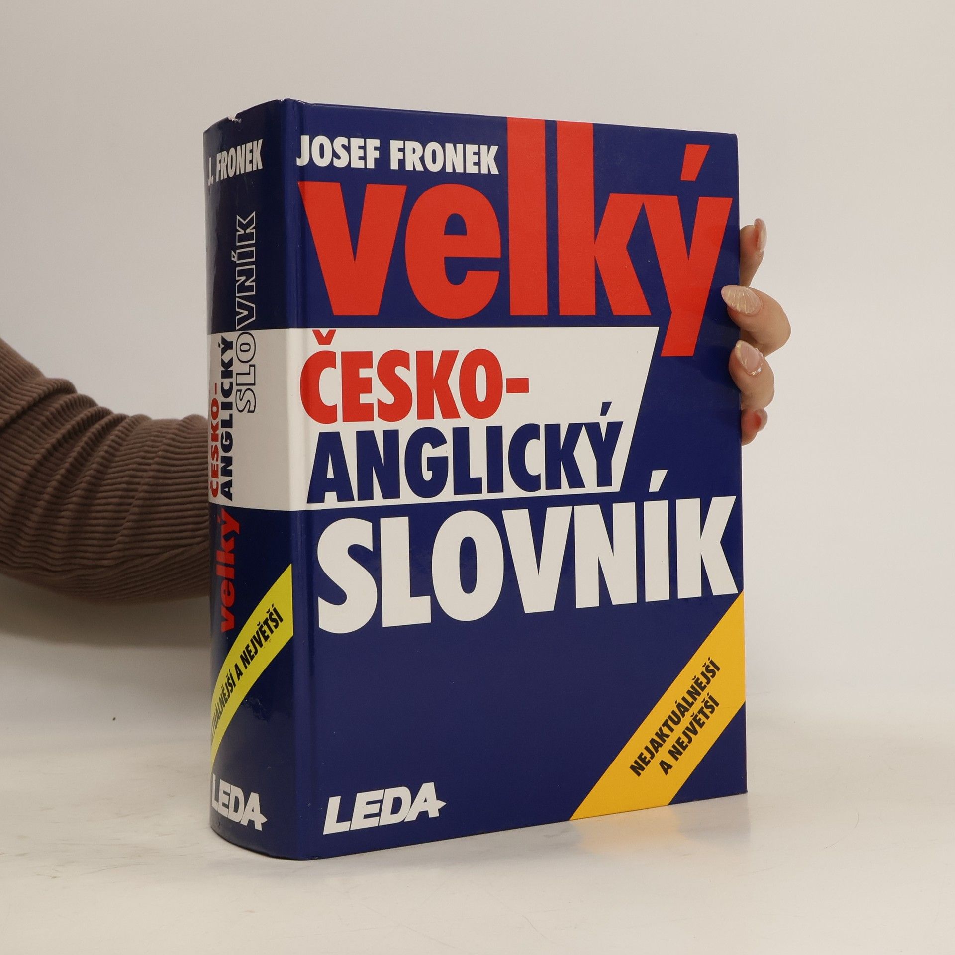 Josef Fronek Velký česko-anglický slovník