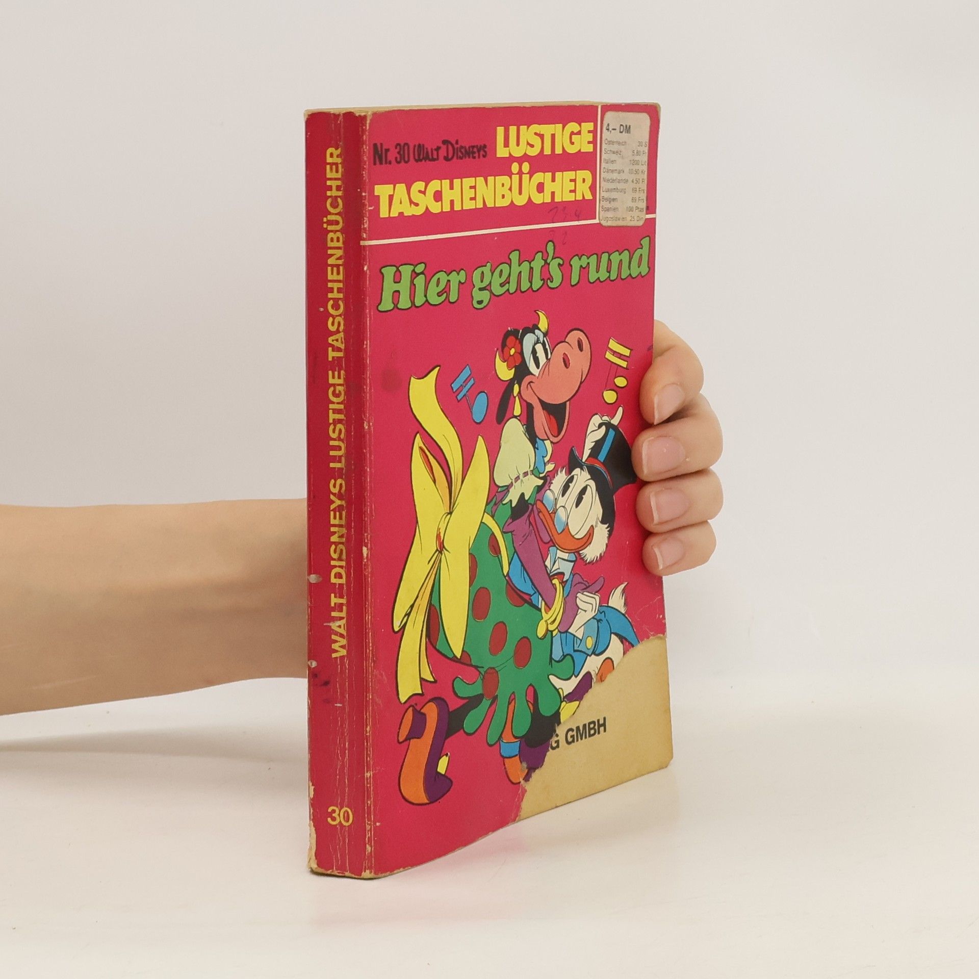Walt Disney Lustiges Taschenbuch 30: Hier geht's rund