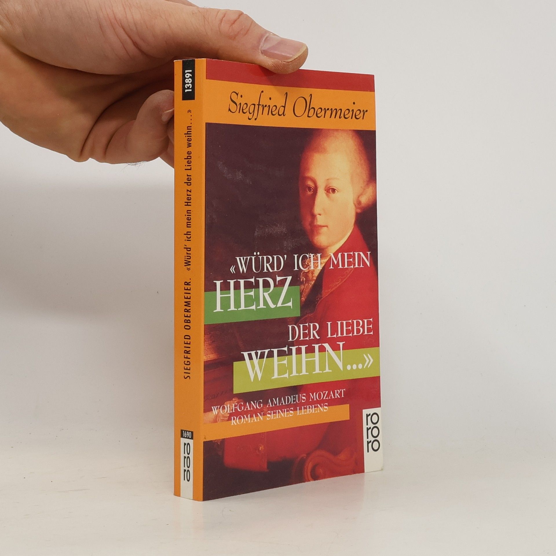 Siegfried Obermeier "Würd' ich mein Herz der Liebe weihn ..."