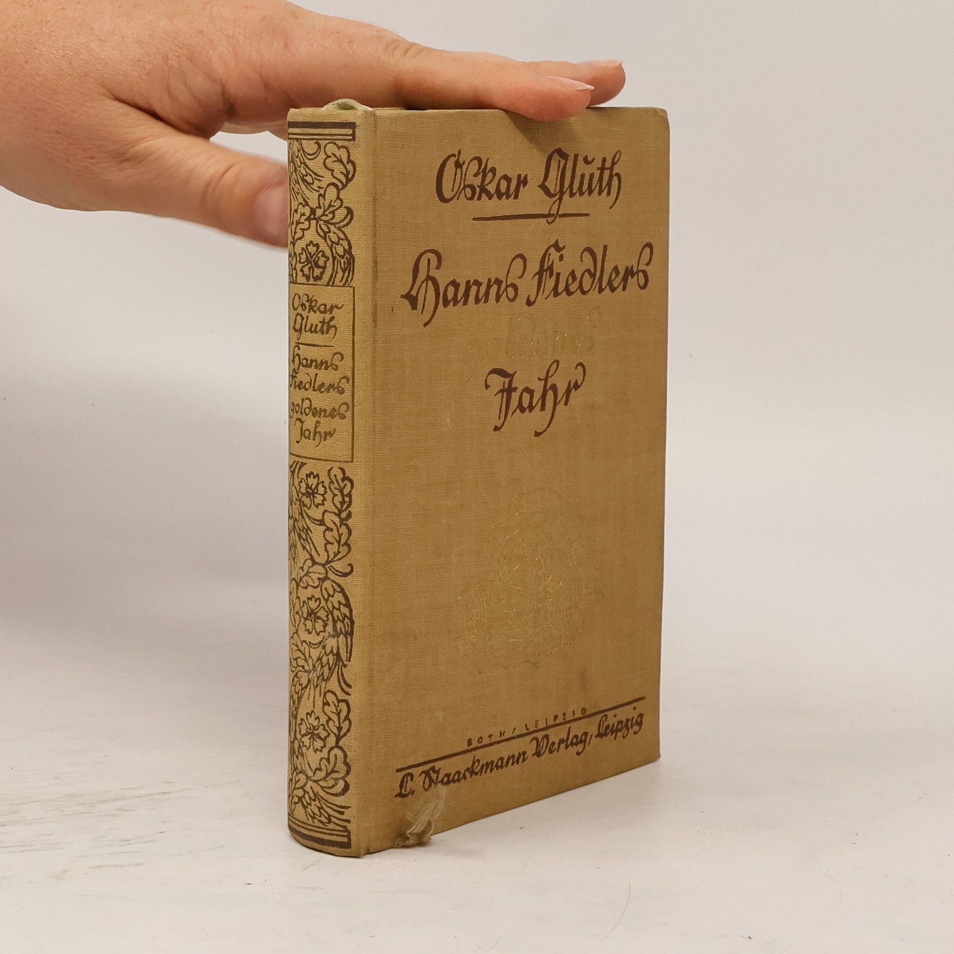 Oskar Gluth Hanns Fiedlers goldenes Jahr