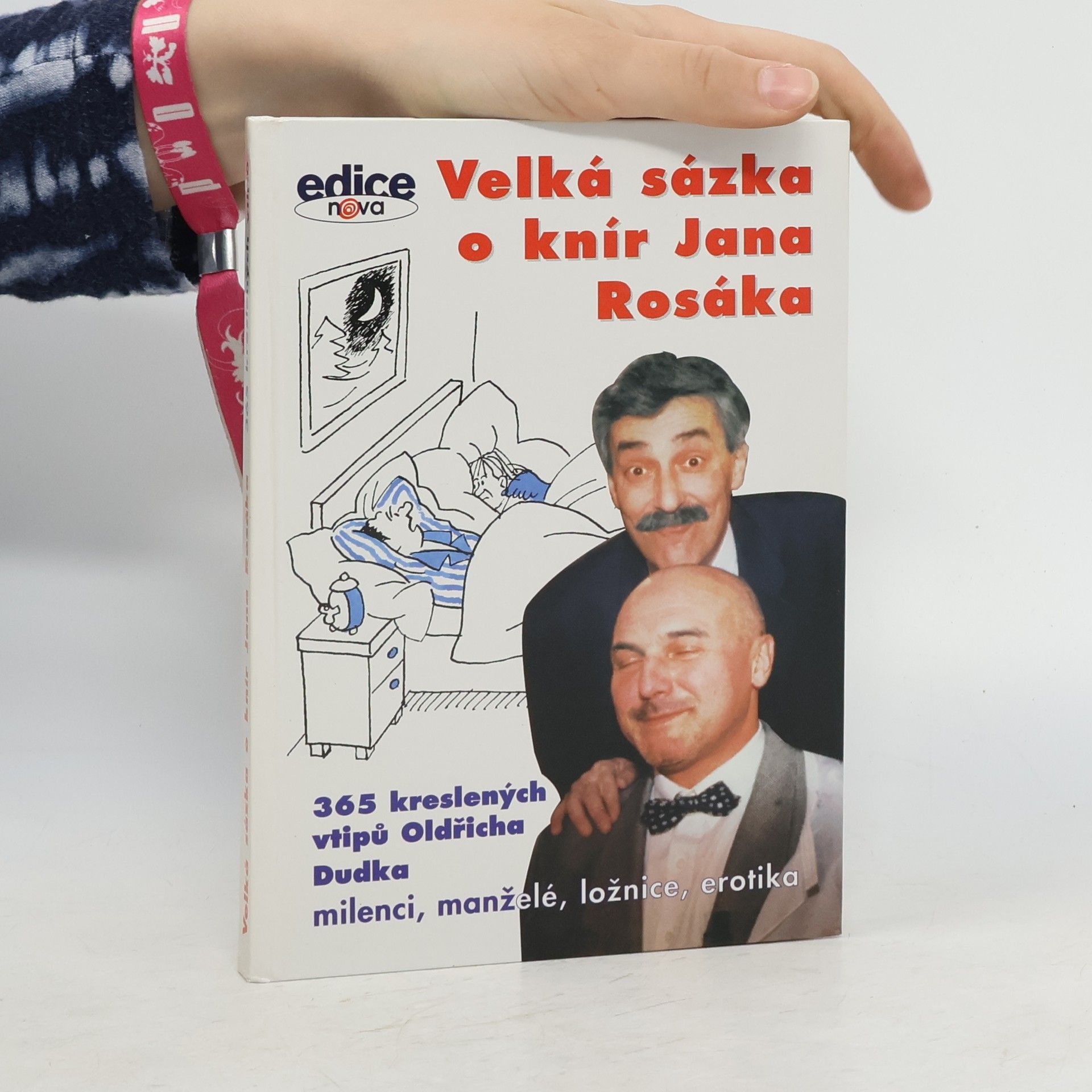 Oldřich Dudek Velká sázka o knír Jana Rosáka