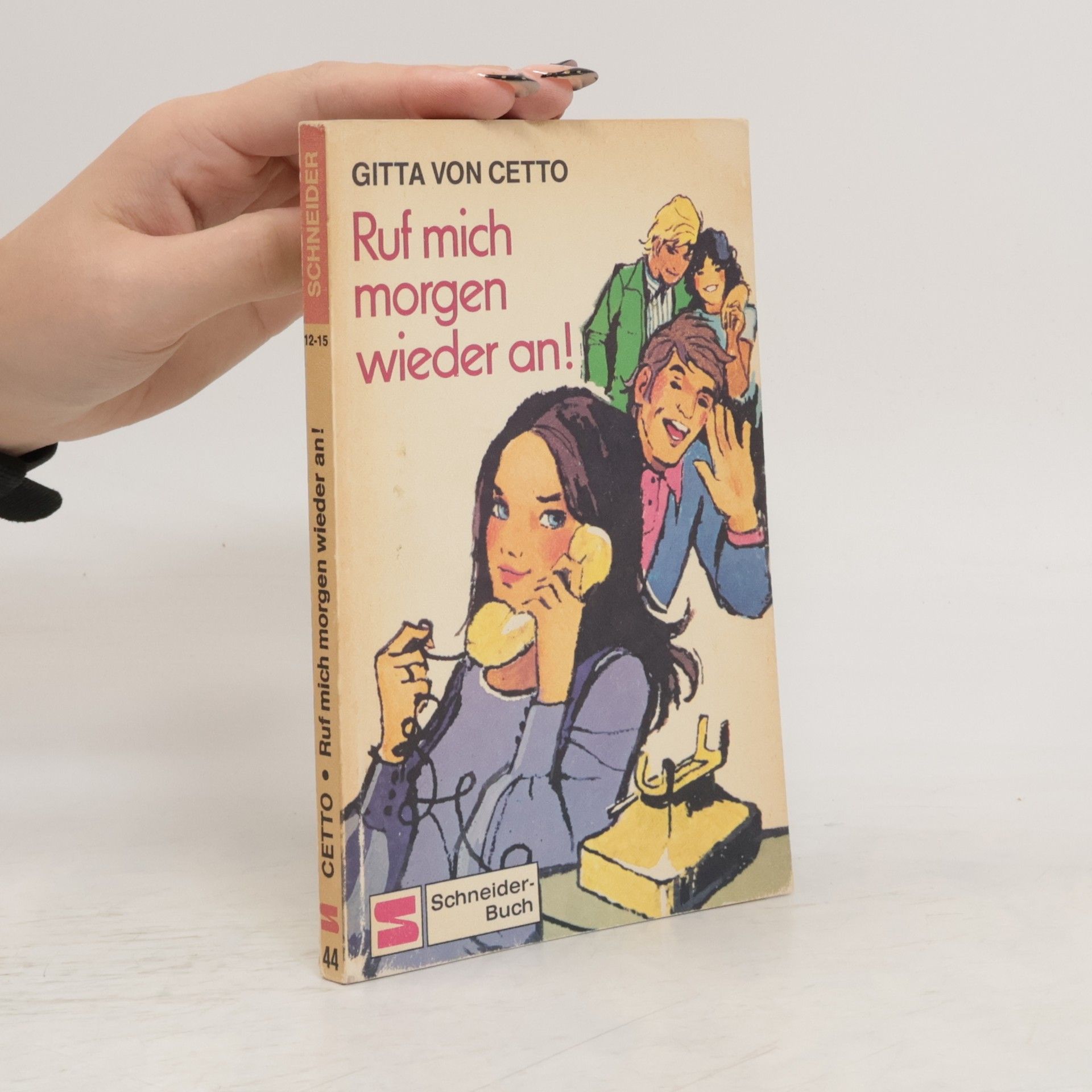 Gitta von Cetto Ruf mich morgen wieder an!