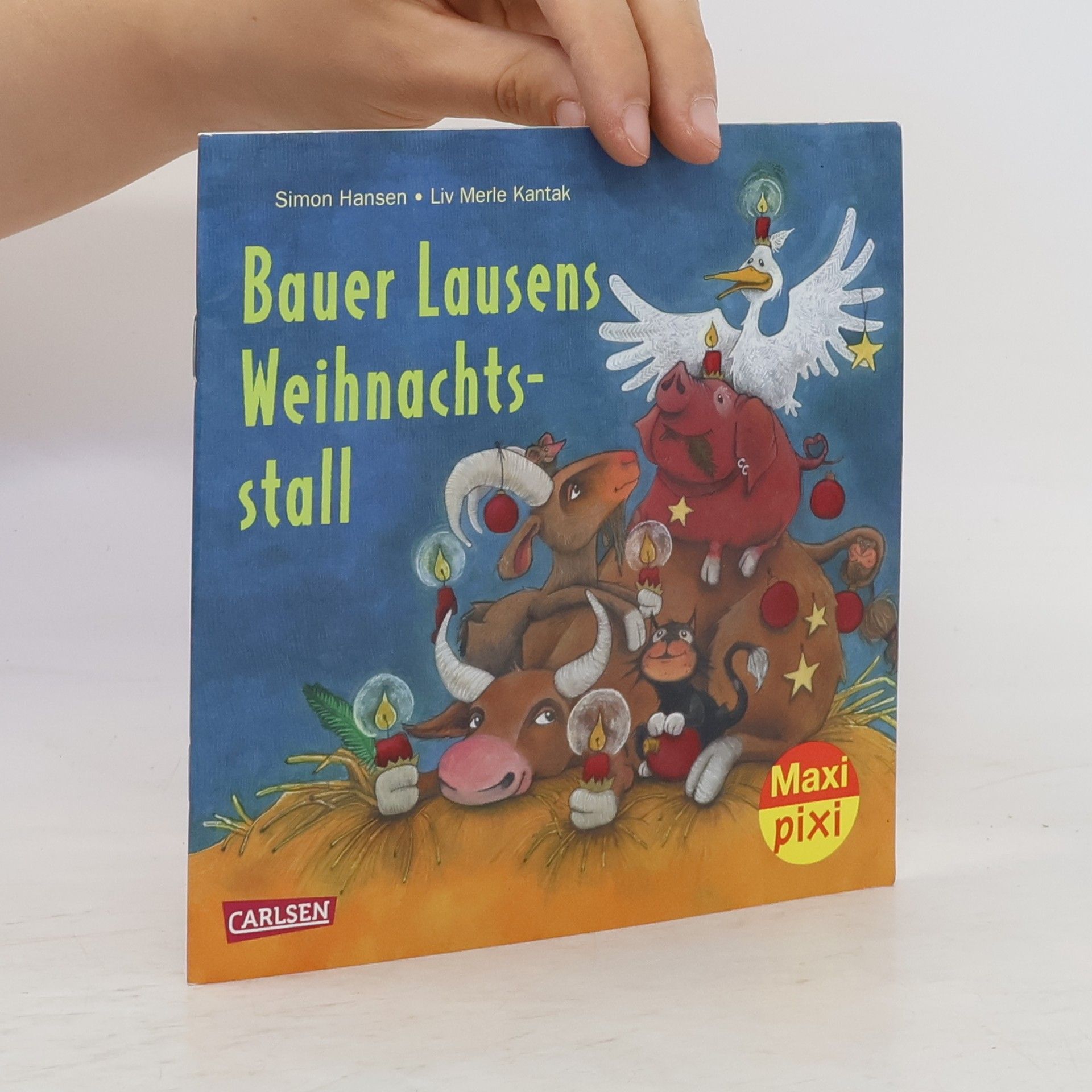 Simon Hansen Bauer Lusens Weihnachts-stall