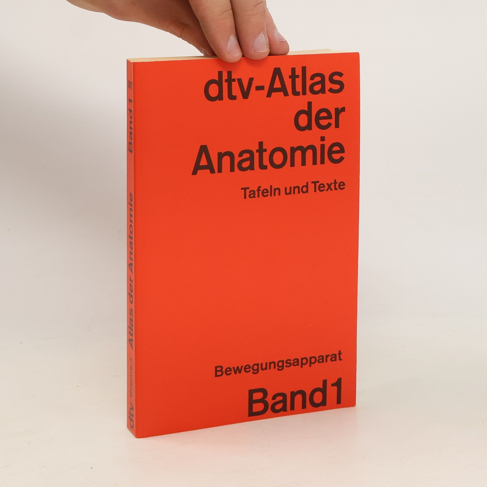 dtv-Atlas der Anatomie, Tafeln und Texte, Band 1. Bewegungsapparat.