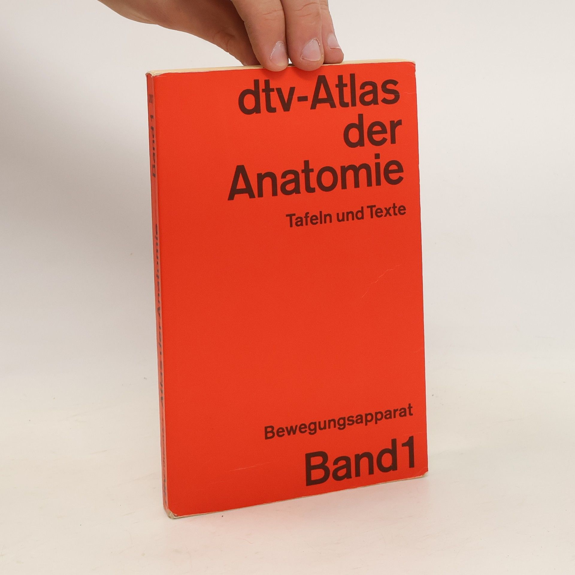 Kolektiv autorů dtv-Atlas der Anatomie, Tafeln und Texte, Band 1. Bewegungsapparat.
