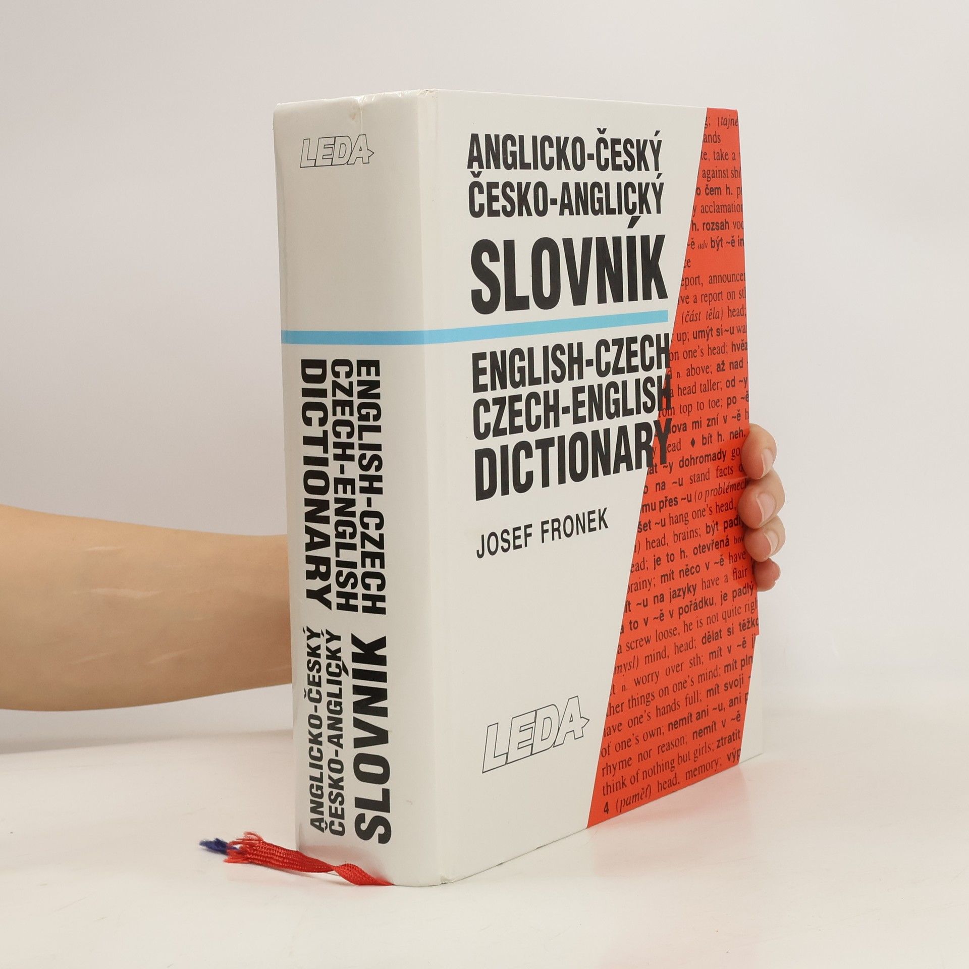 Josef Fronek Anglicko-český, česko-anglický slovník = English-czech, czech-english dictionary