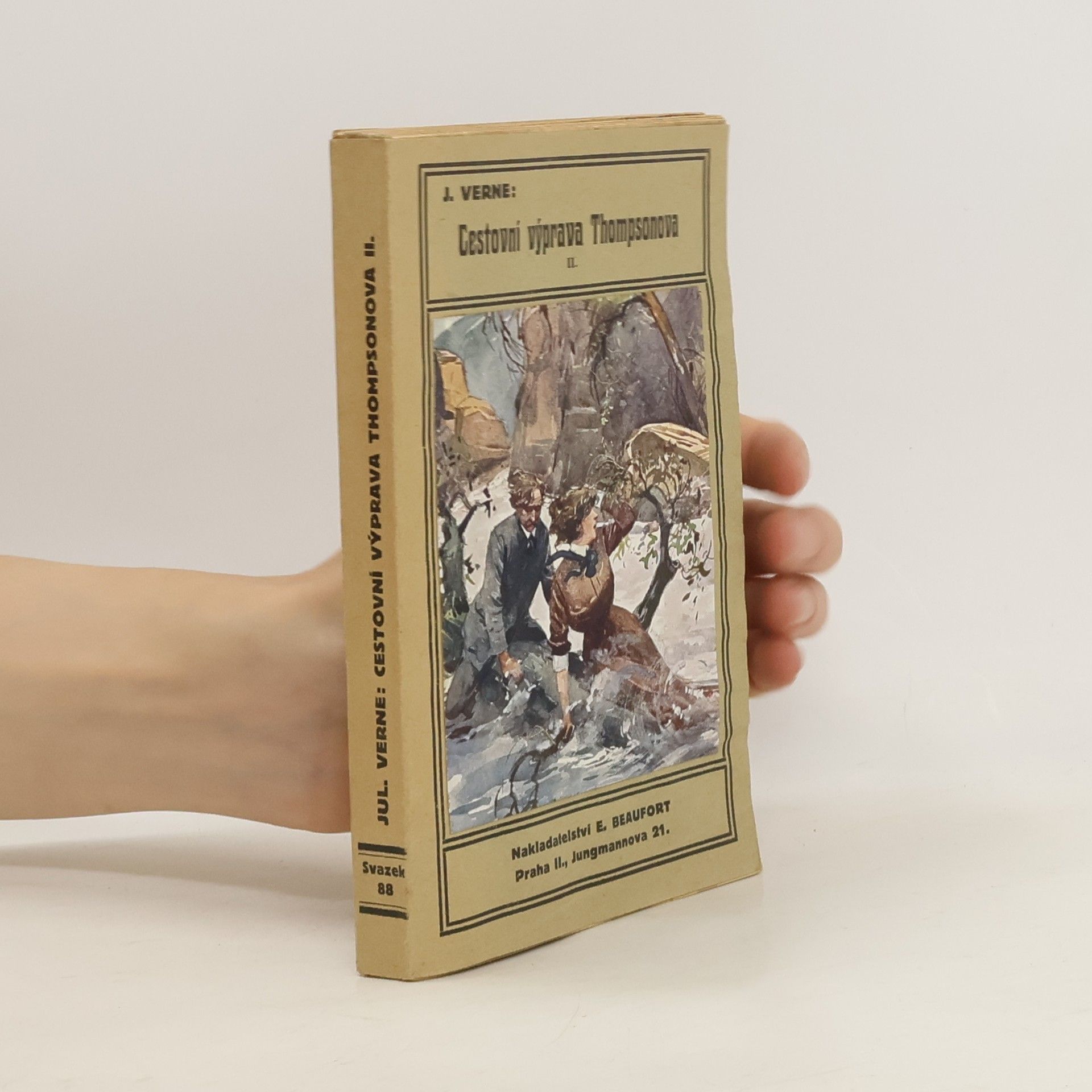 Jules Verne Cestovní výprava Thompsonova