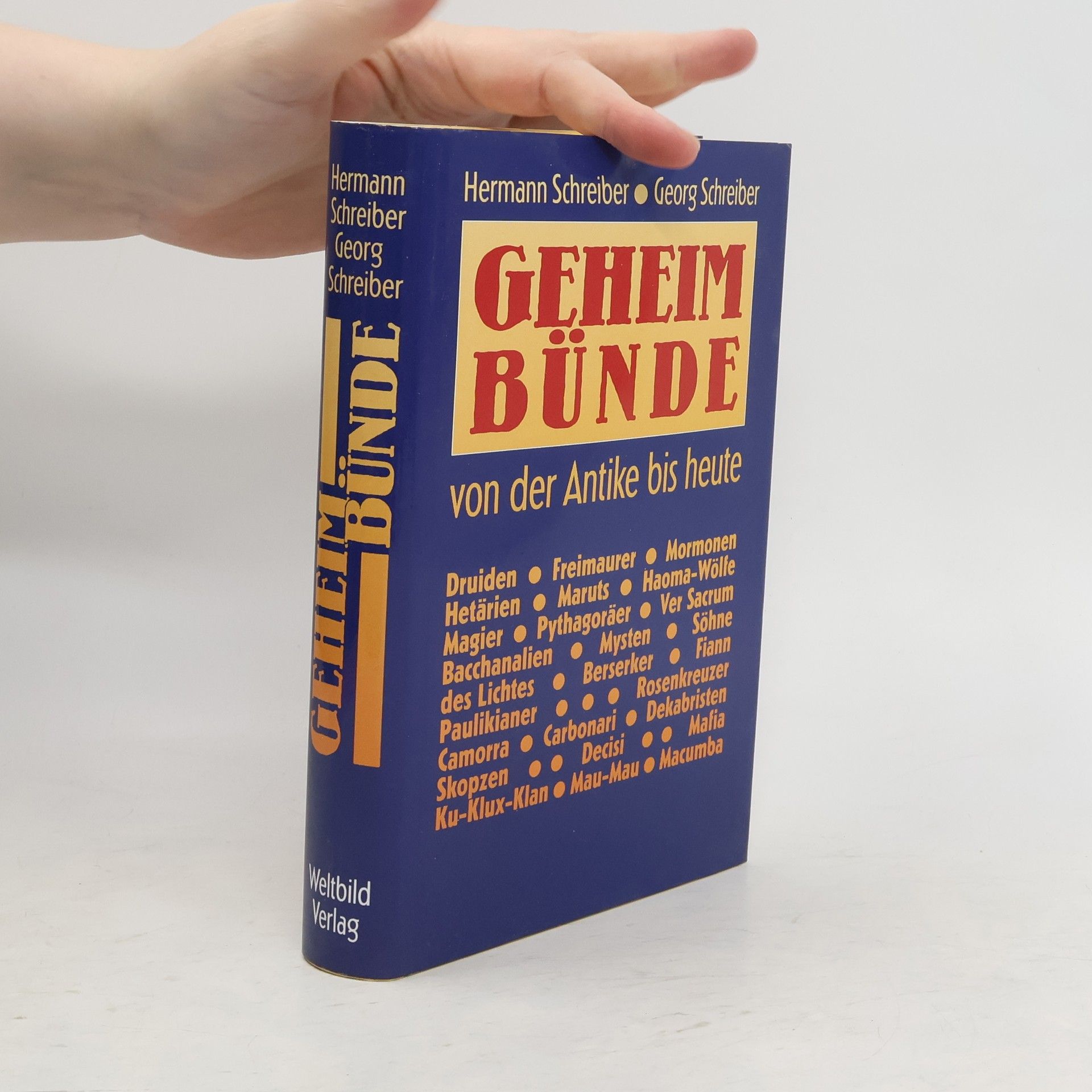Hermann Schreiber Geheim Bünde