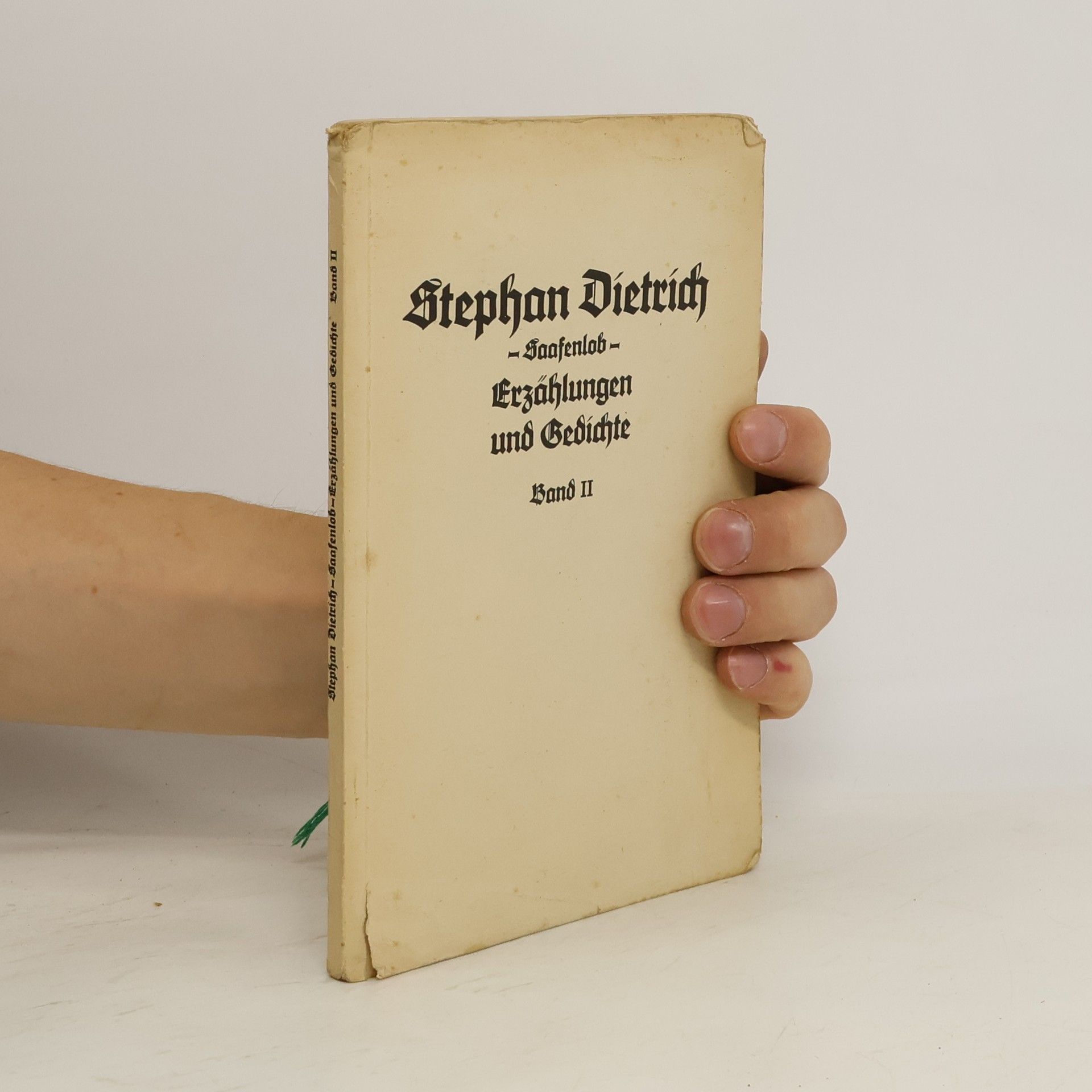 Erzählungen und Gedichte II. Su is mei Haamit