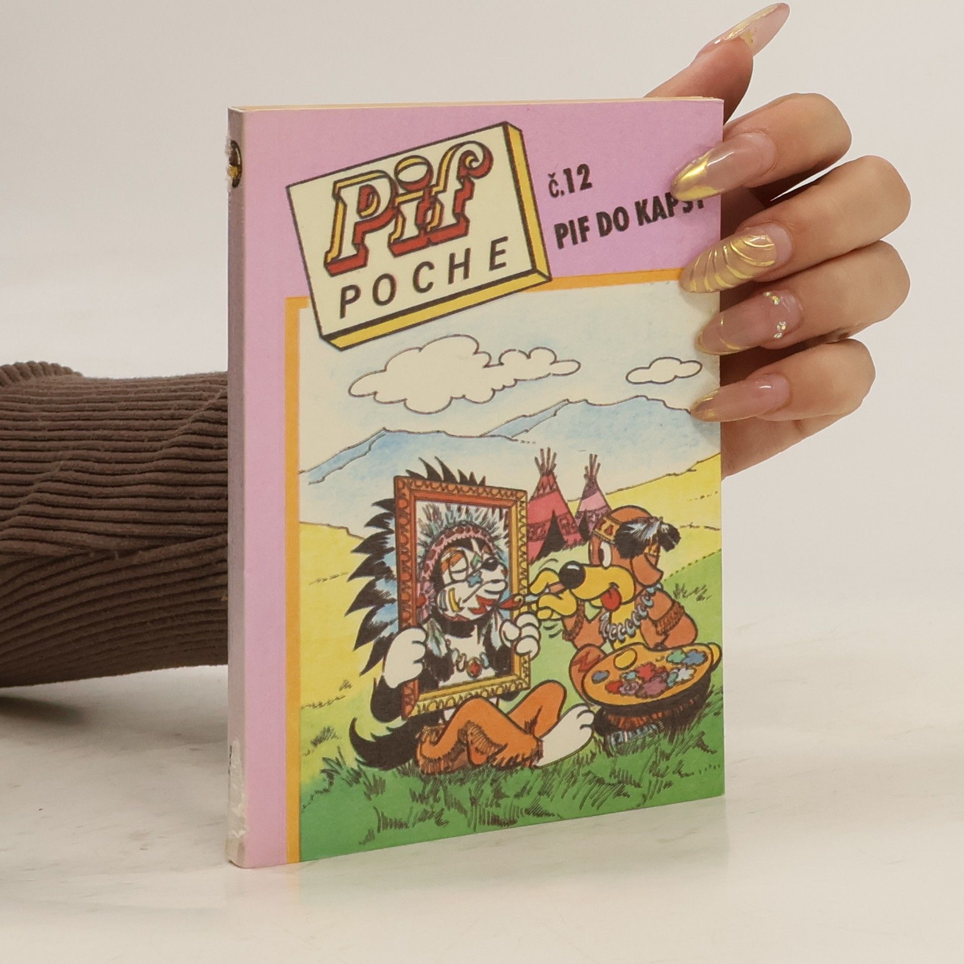 Arnal Cabrero Pif do kapsy = Pif Poche. Č. 12, Indiáni