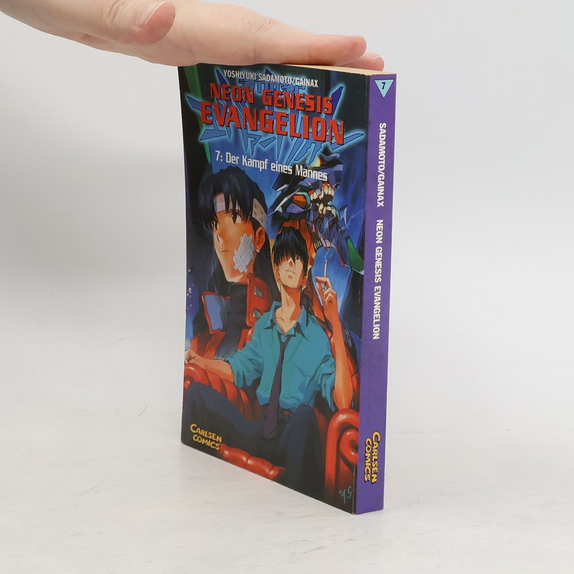 Yoshiyuki Sadamoto Neon genesis Evangelion 7