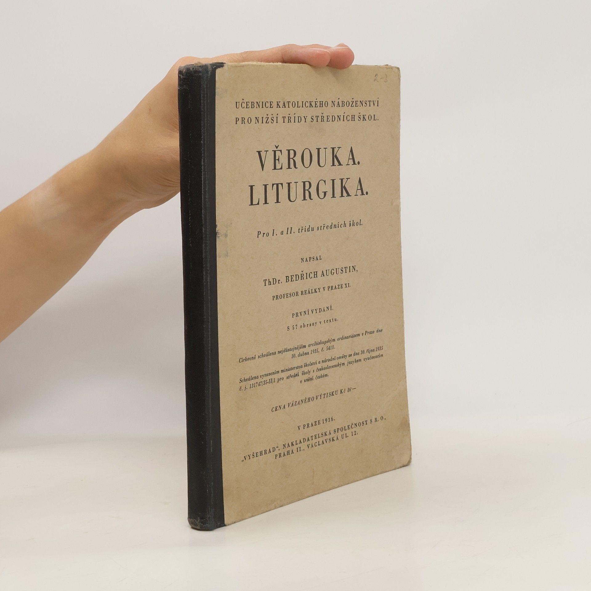 Bedřich Augustin Věrouka. Liturgika.