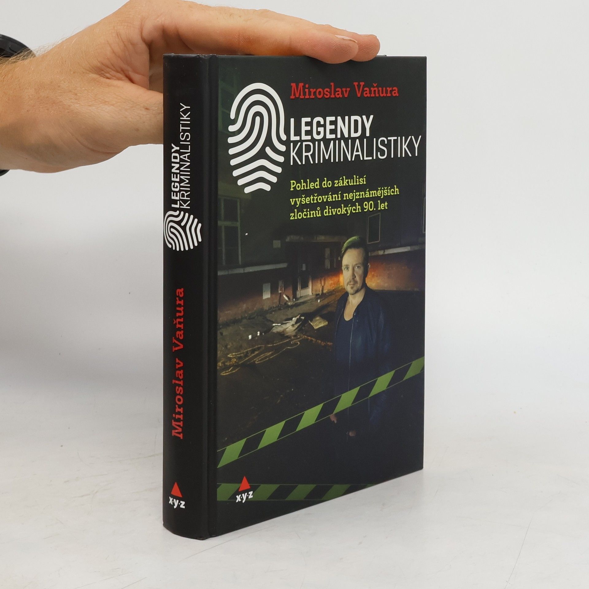 Miroslav Vaňura Legendy kriminalistiky. Pohled do zákulisí vyšetřování nejznámějších zločinů divokých 90. let