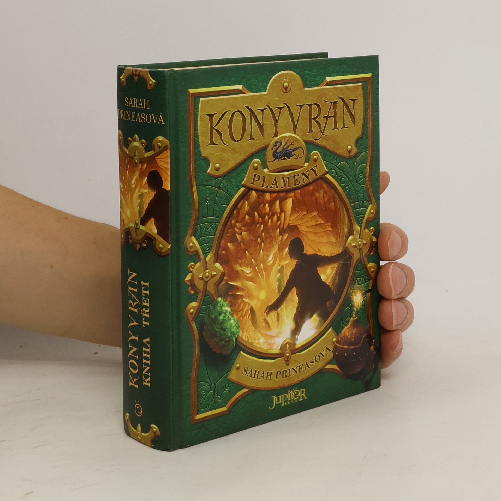 Sarah Prineas Konyvran. Kniha třetí, Plameny