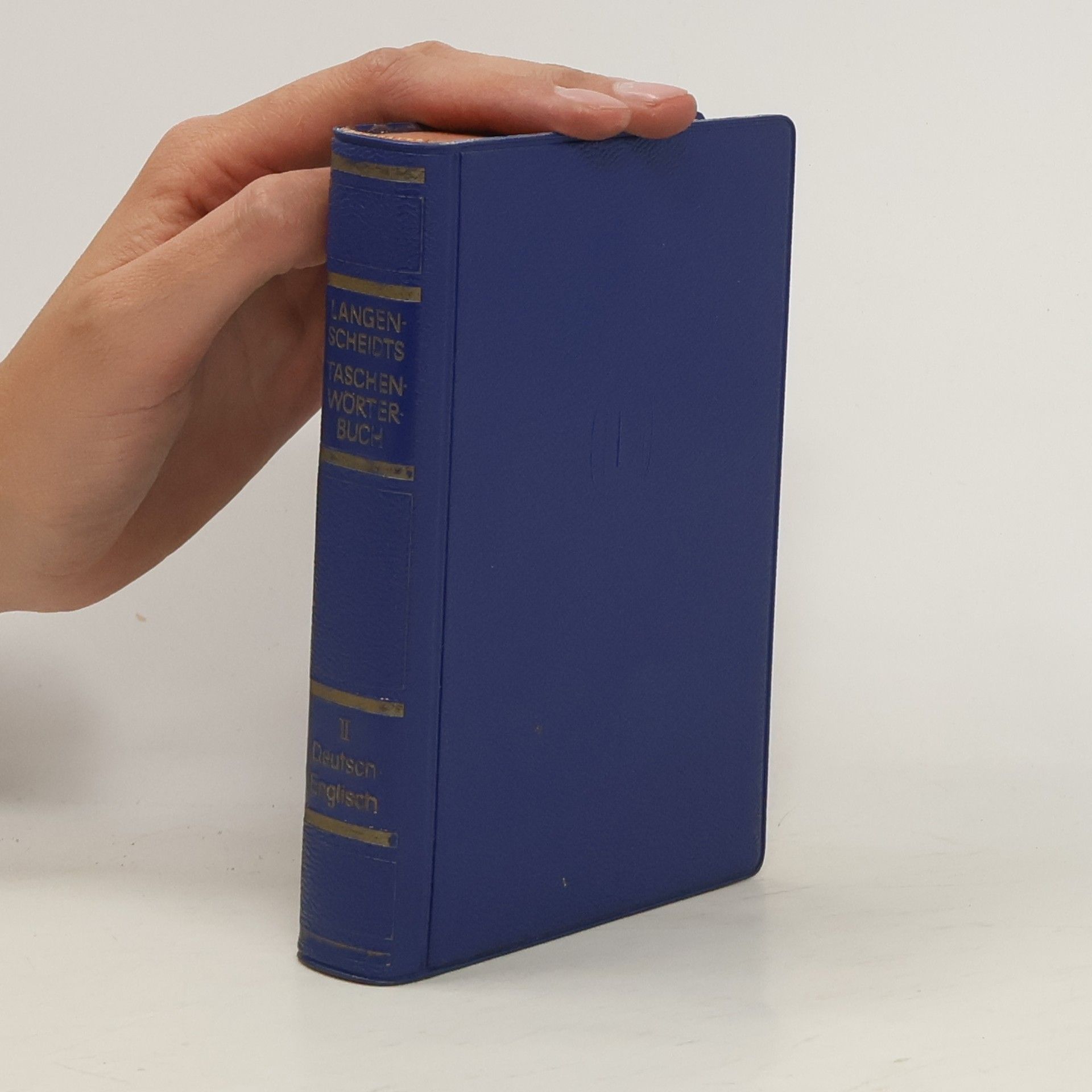 Hermann Lindemann Langenscheidts Taschenwörterbuch der englischen und deutschen Sprache. Teil 2. Deutsch-Englisch