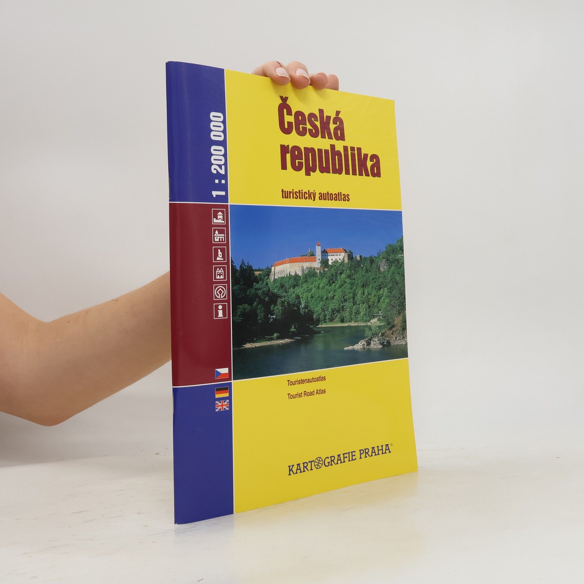 kolektiv Česká republika. Turistický autoatlas 1 : 200 000