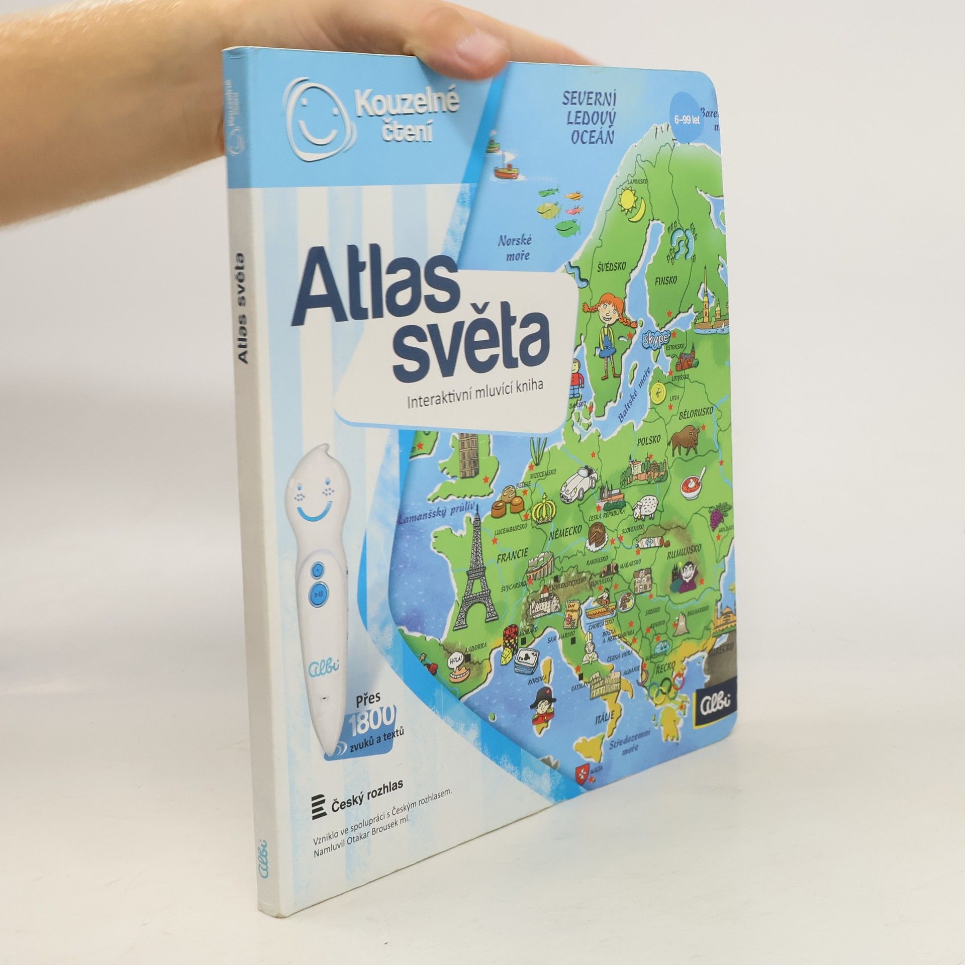 Tereza Kocová Atlas světa. Interaktivní mluvící kniha