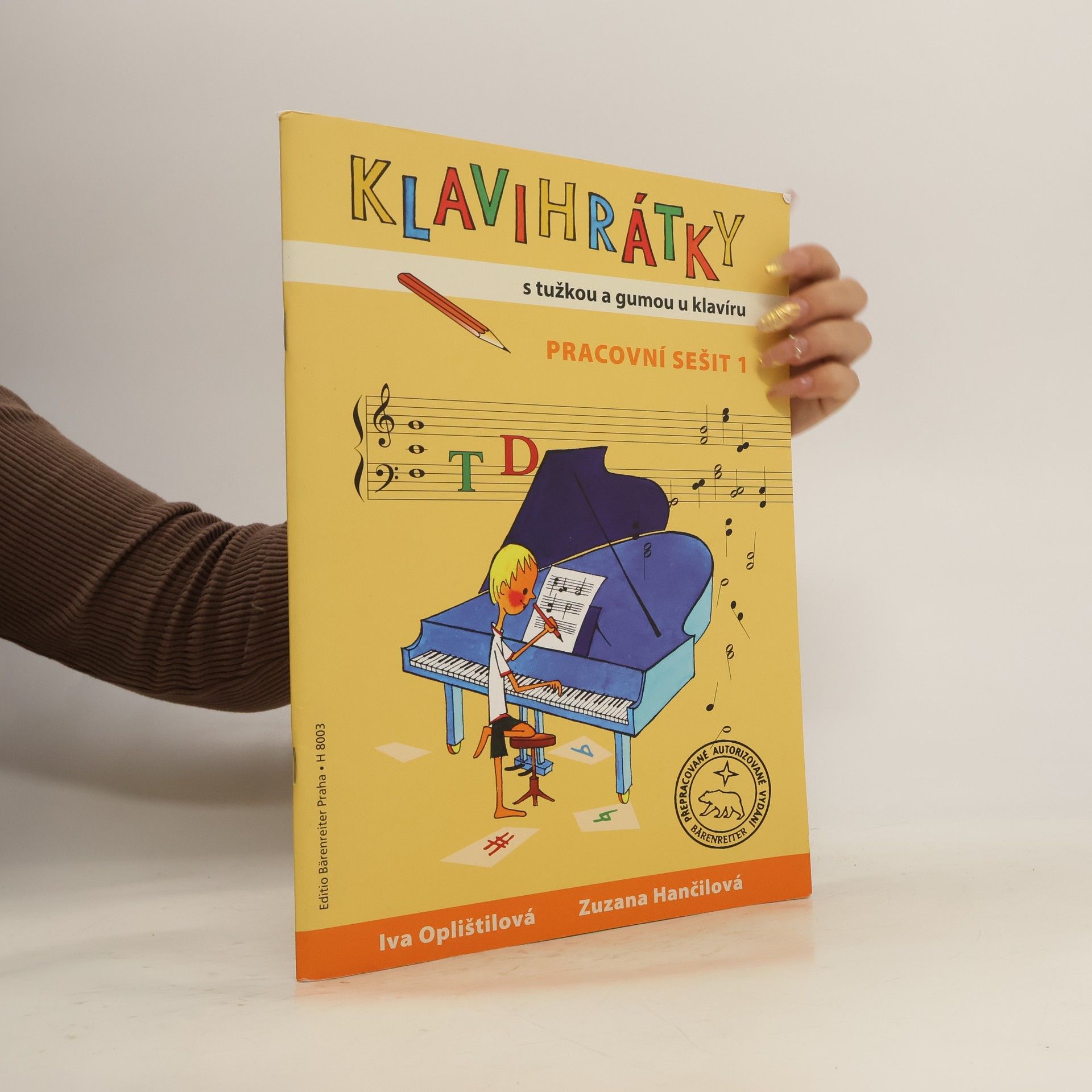 Bärenreiter Praha s.r.o Klavihrátky - pracovní sešit 1