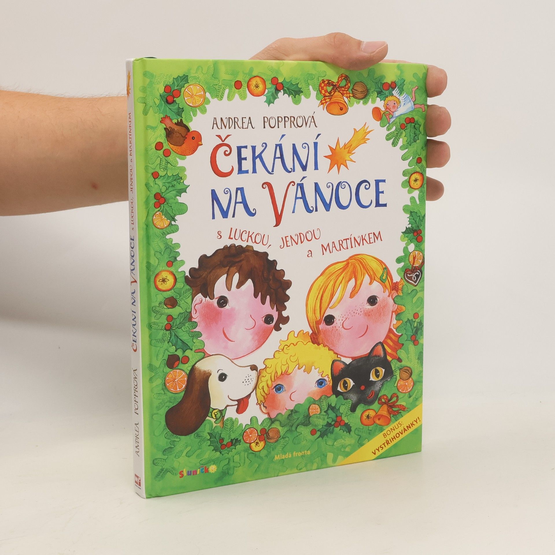 Andrea Popprová Čekání na Vánoce s Luckou, Jendou a Martínkem