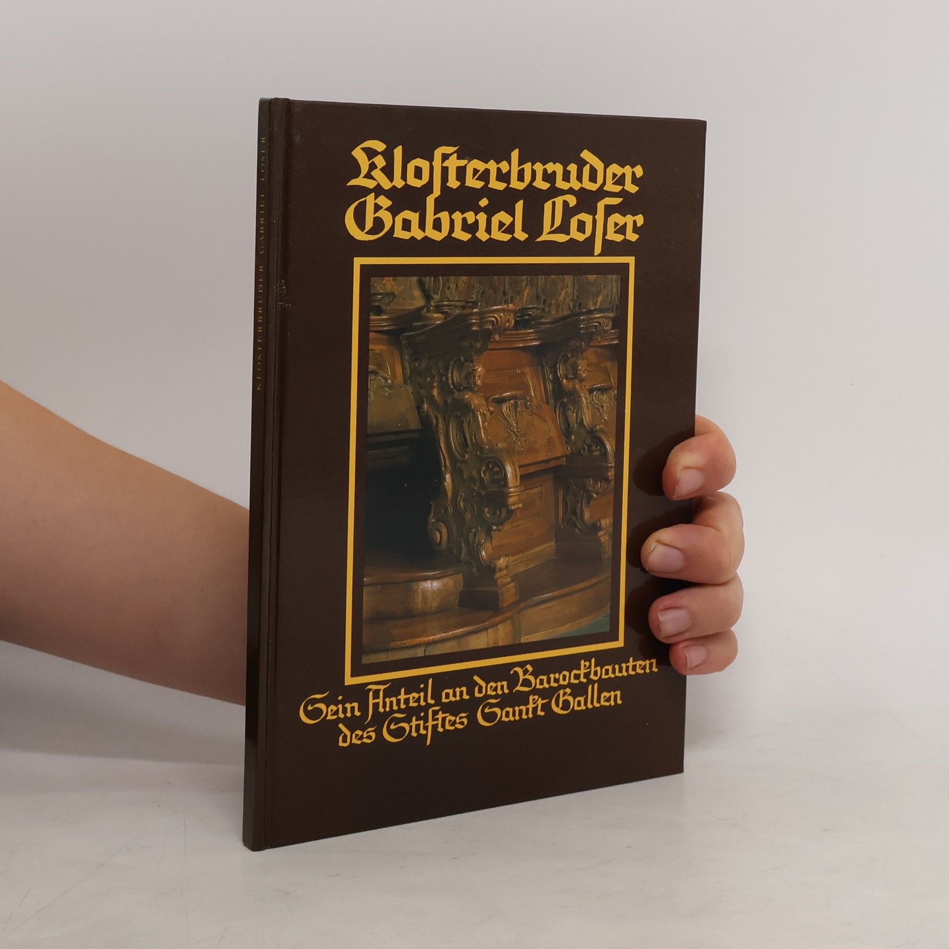 Johannes Duft Klosterbruder Gabriel Loser