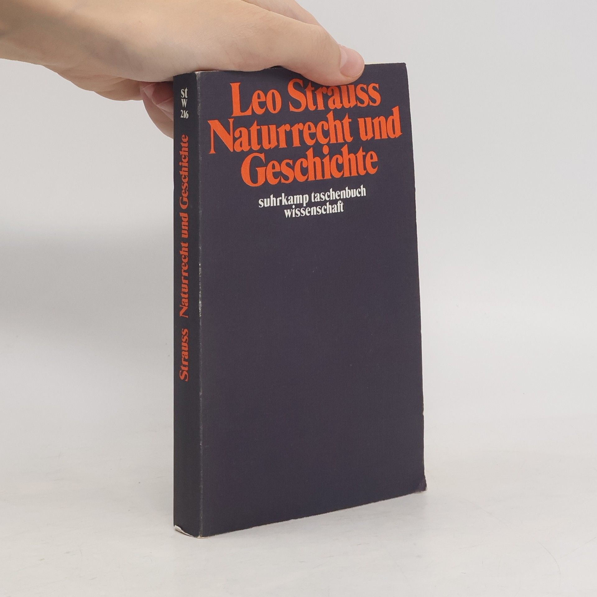 Leo Strauss Naturrecht und Geschichte