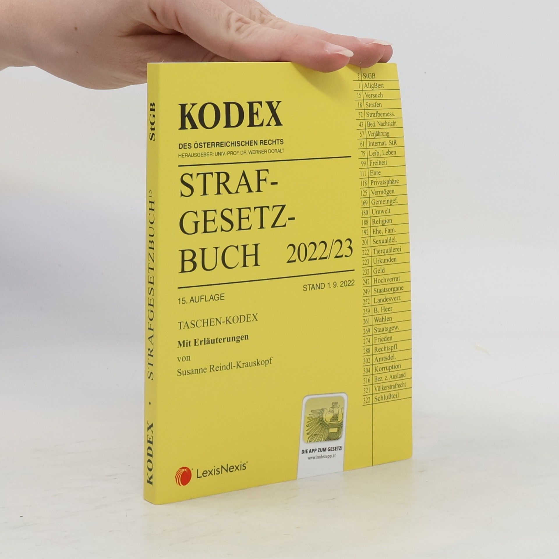 kolektiv Kodex Strafgesetzbuch 2022/23
