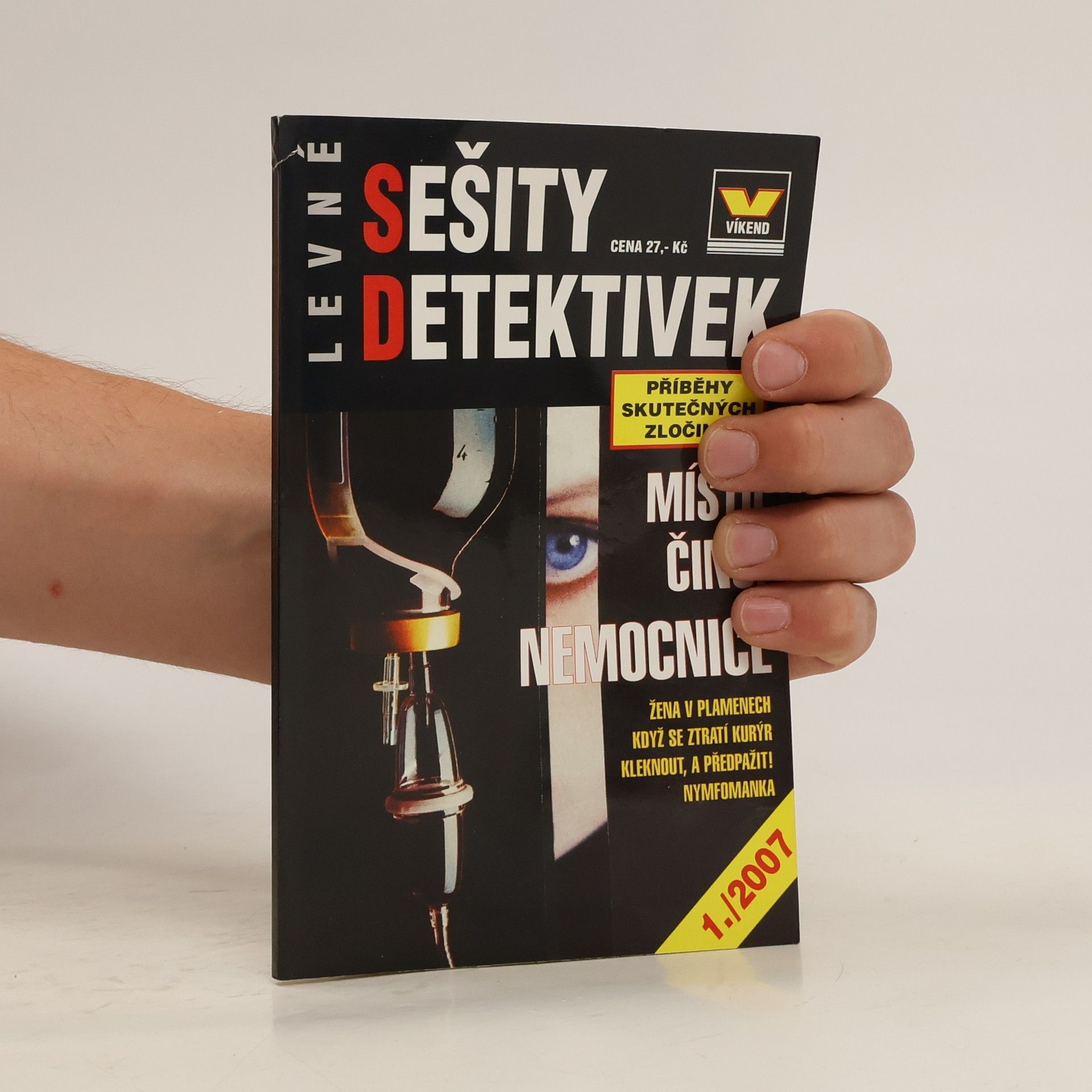 Collectif d'auteurs Sešity detektivek 1/2007. Místo činu: Nemocnice