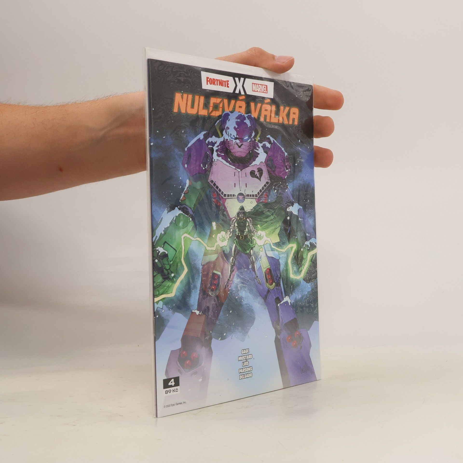 Donald Mustard Fortnite X Marvel. Nulová válka 4