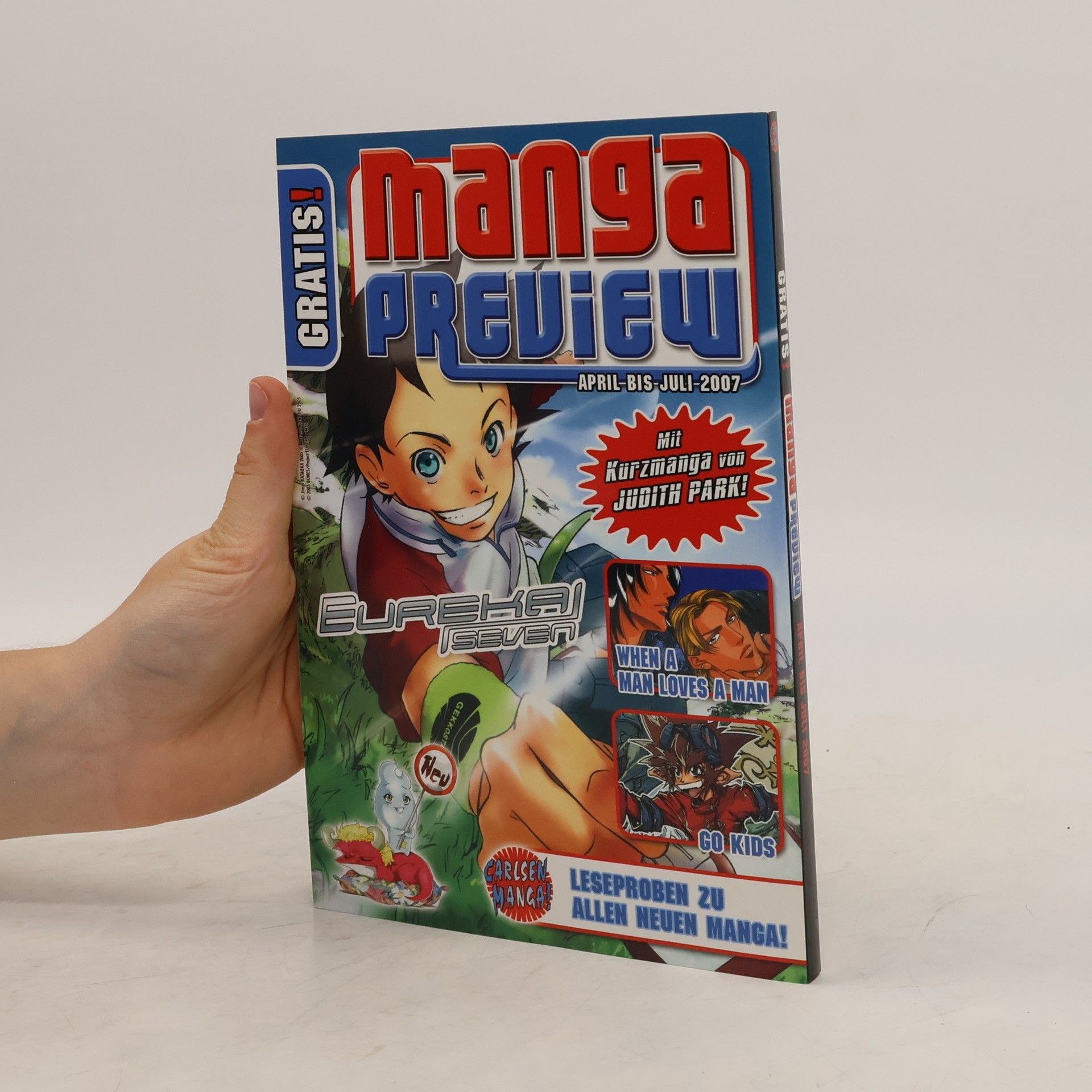 Collectif d'auteurs Manga Preview. April bis Juli 2007