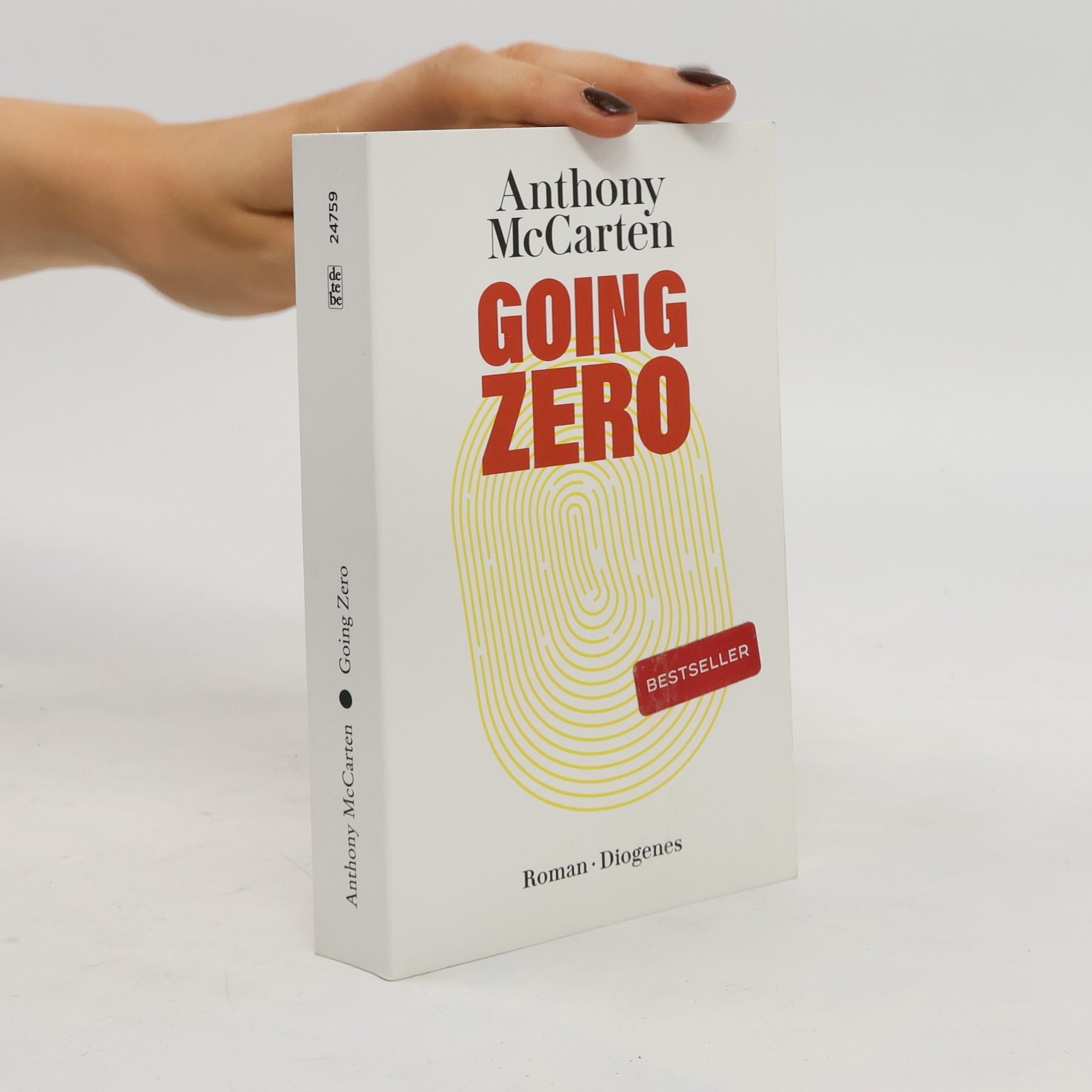 Anthony McCarten Going Zero