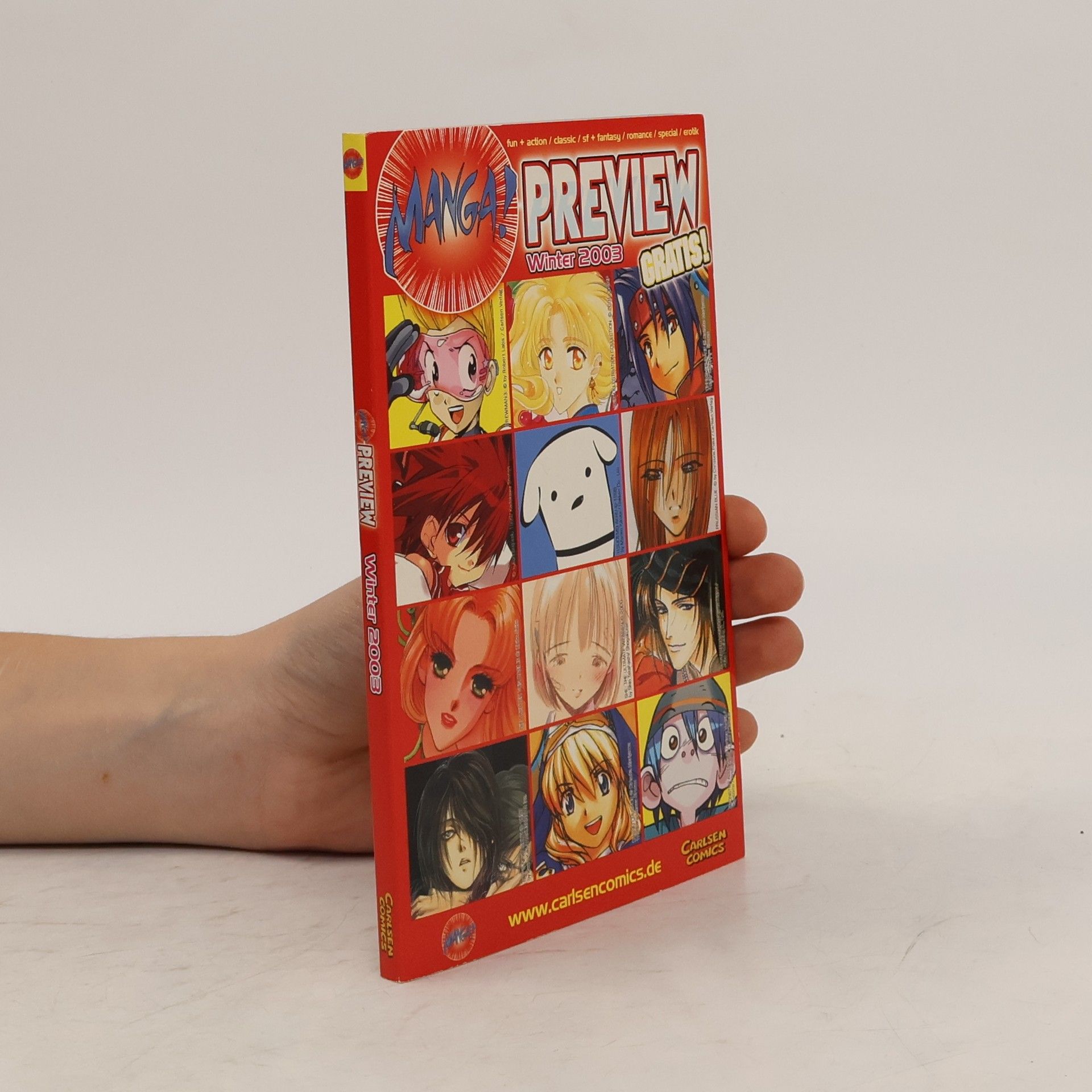 Collectif d'auteurs Manga Preview. Winter 2003