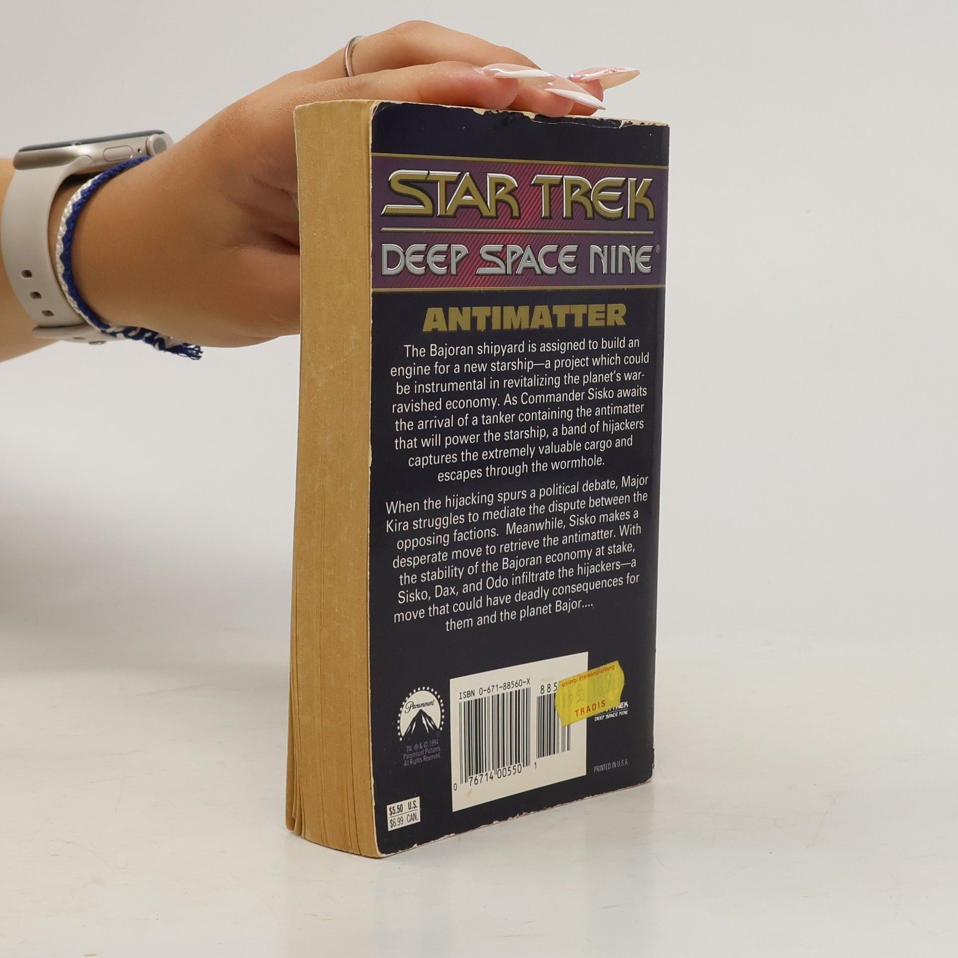 John Vornholt Star Trek: Deep Space Nine - 8: Antimatter