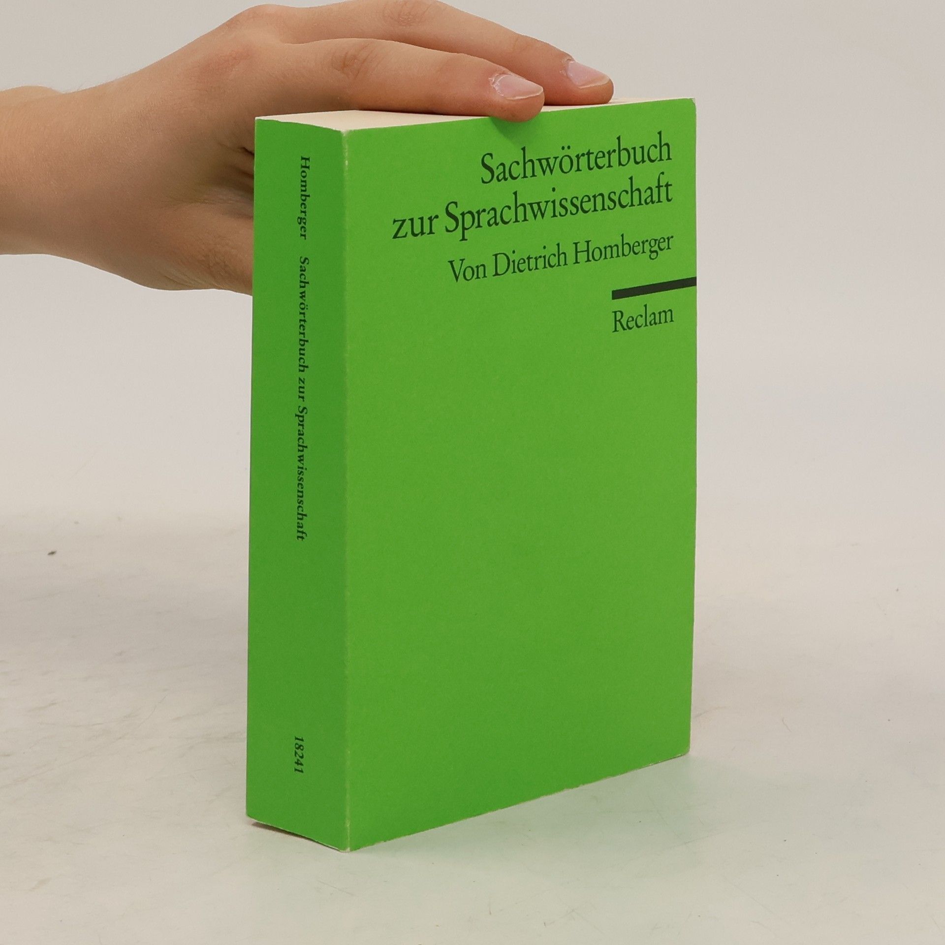 Dietrich Homberger Sachwörterbuch zur Sprachwissenschaft
