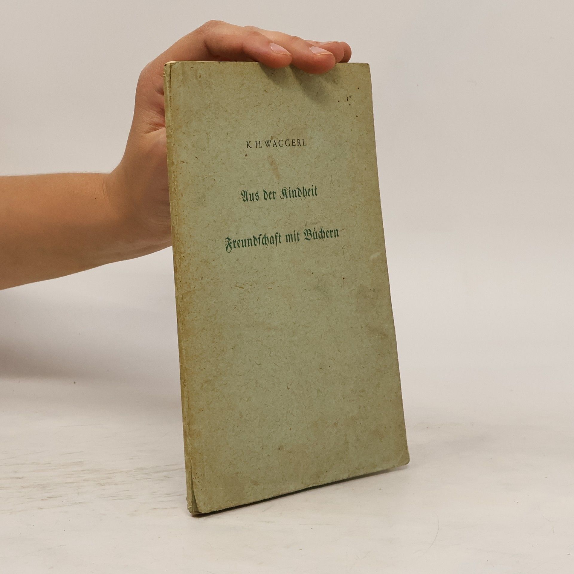 Karl Heinrich Waggerl Aus der Kindheit